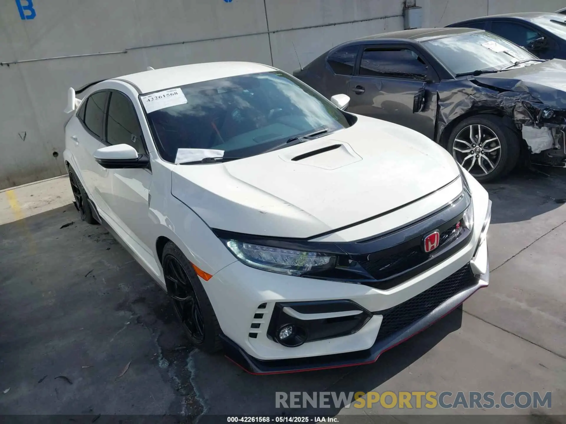 1 fotografías del automóvil dañado SHHFK8G75MU201985 HONDA CIVIC TYPE R 2021