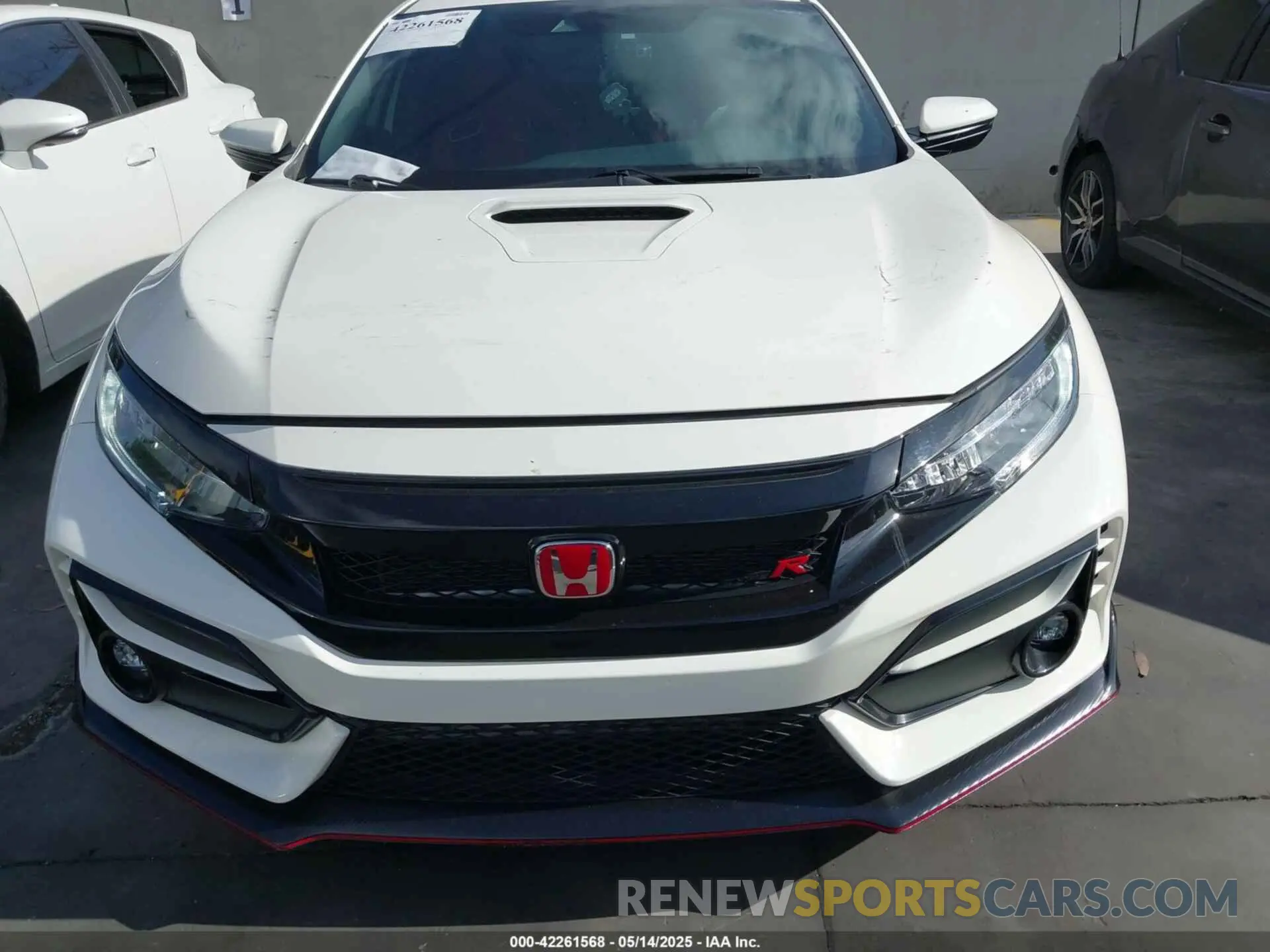 13 fotografías del automóvil dañado SHHFK8G75MU201985 HONDA CIVIC TYPE R 2021