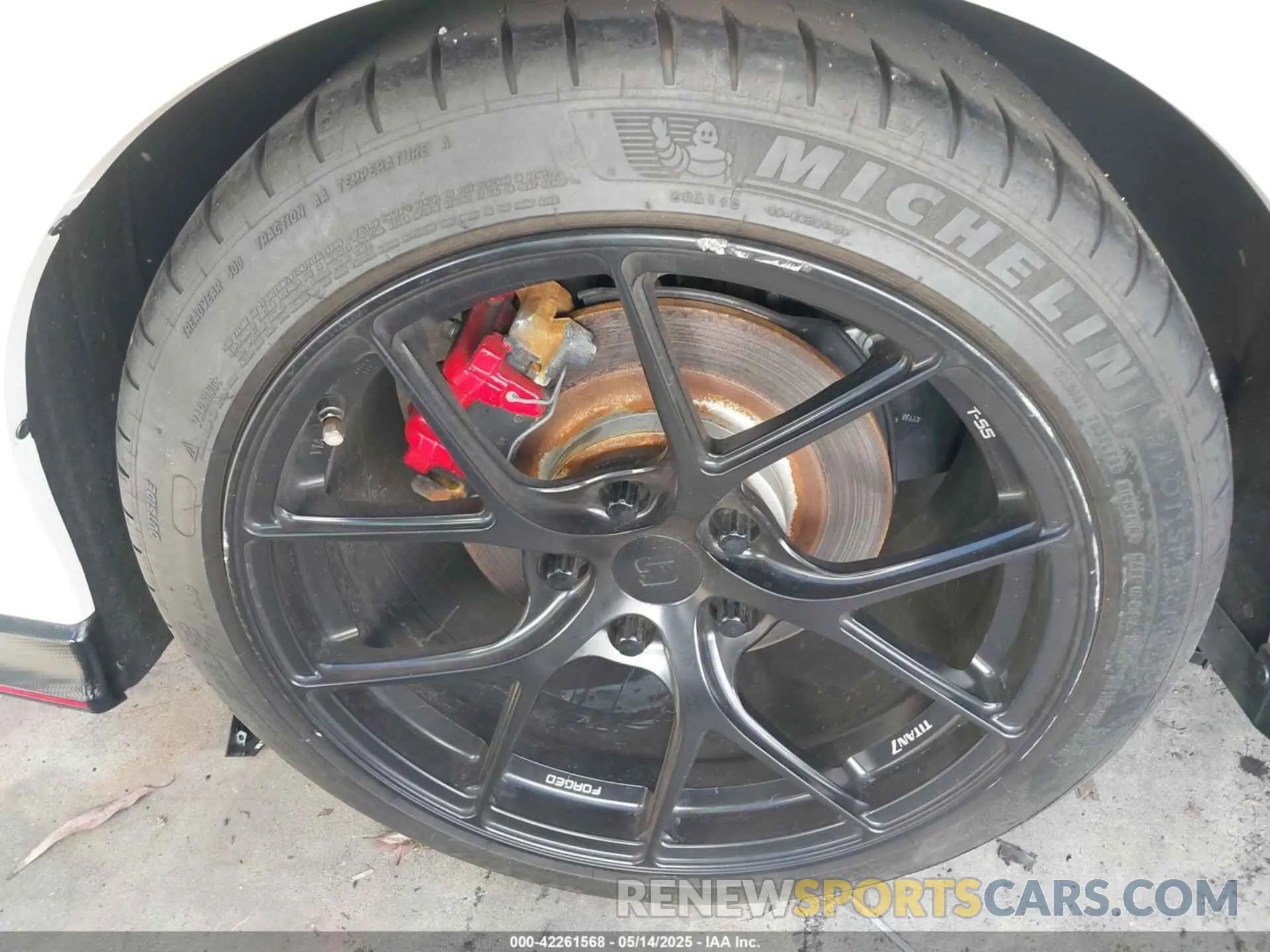 6 fotografías del automóvil dañado SHHFK8G75MU201985 HONDA CIVIC TYPE R 2021
