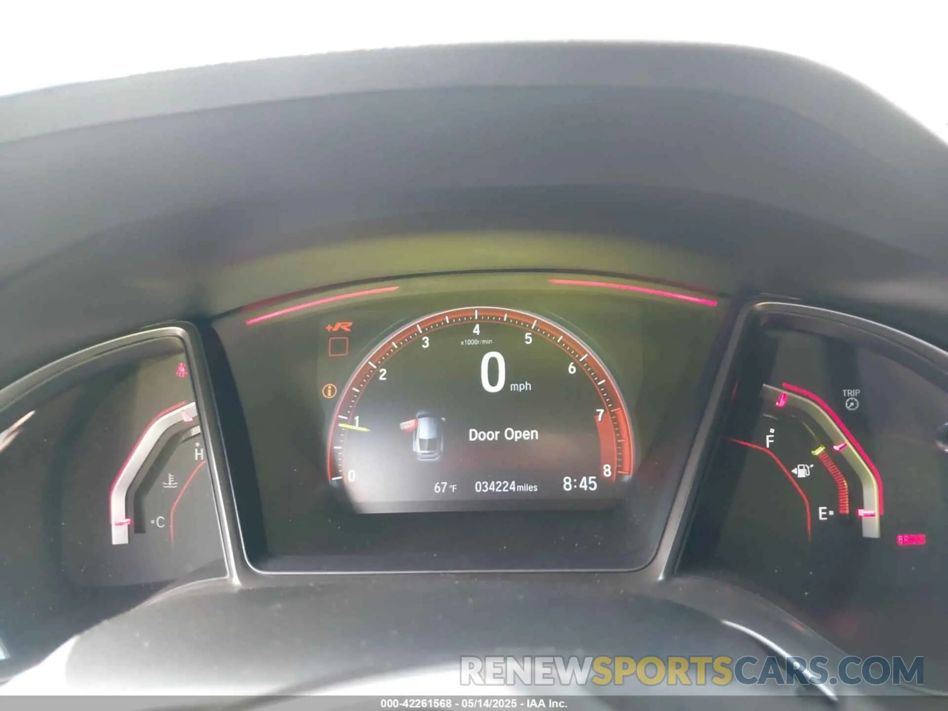 7 fotografías del automóvil dañado SHHFK8G75MU201985 HONDA CIVIC TYPE R 2021