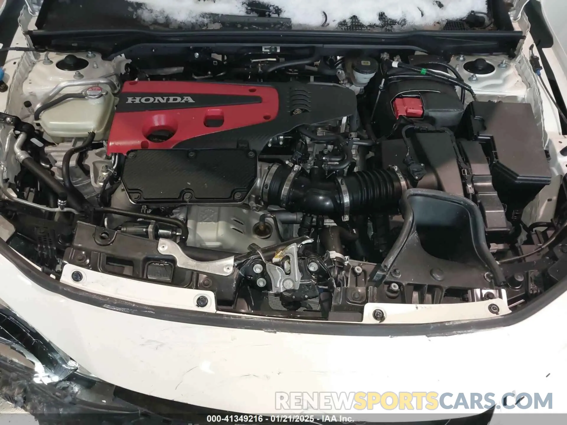 10 fotografías del automóvil dañado JHMFL5G40RX003751 HONDA CIVIC TYPE R 2024