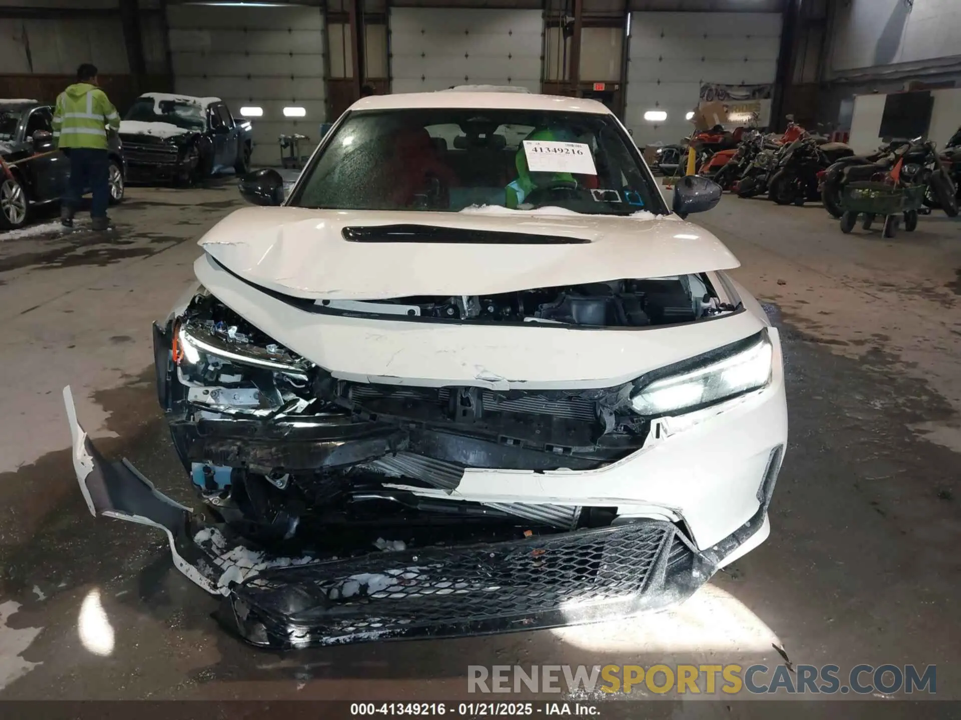 12 fotografías del automóvil dañado JHMFL5G40RX003751 HONDA CIVIC TYPE R 2024