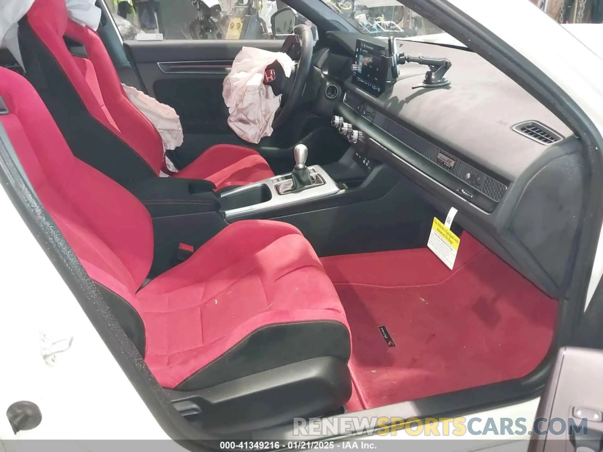 5 fotografías del automóvil dañado JHMFL5G40RX003751 HONDA CIVIC TYPE R 2024