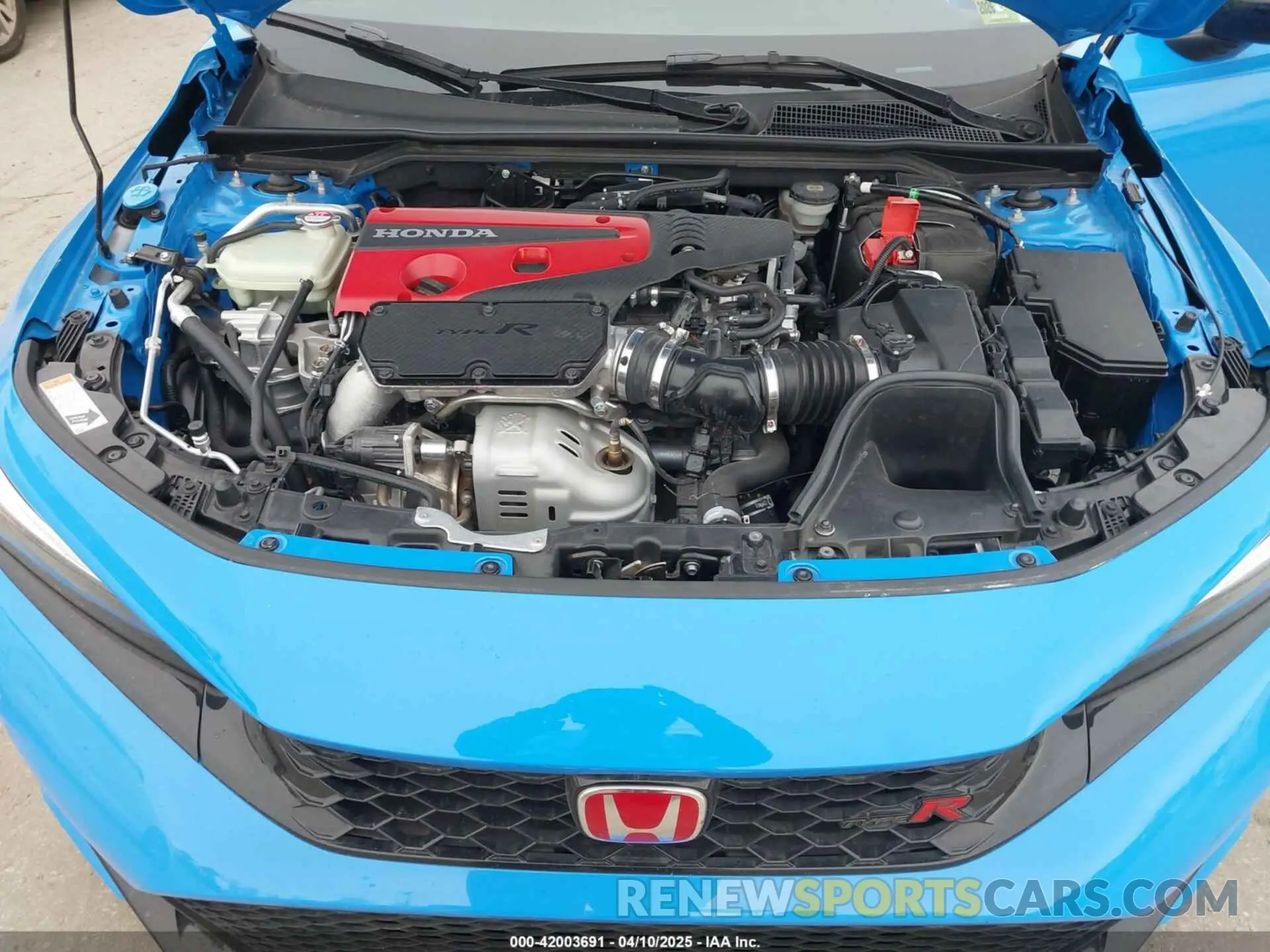 10 fotografías del automóvil dañado JHMFL5G4XRX004020 HONDA CIVIC TYPE R 2024