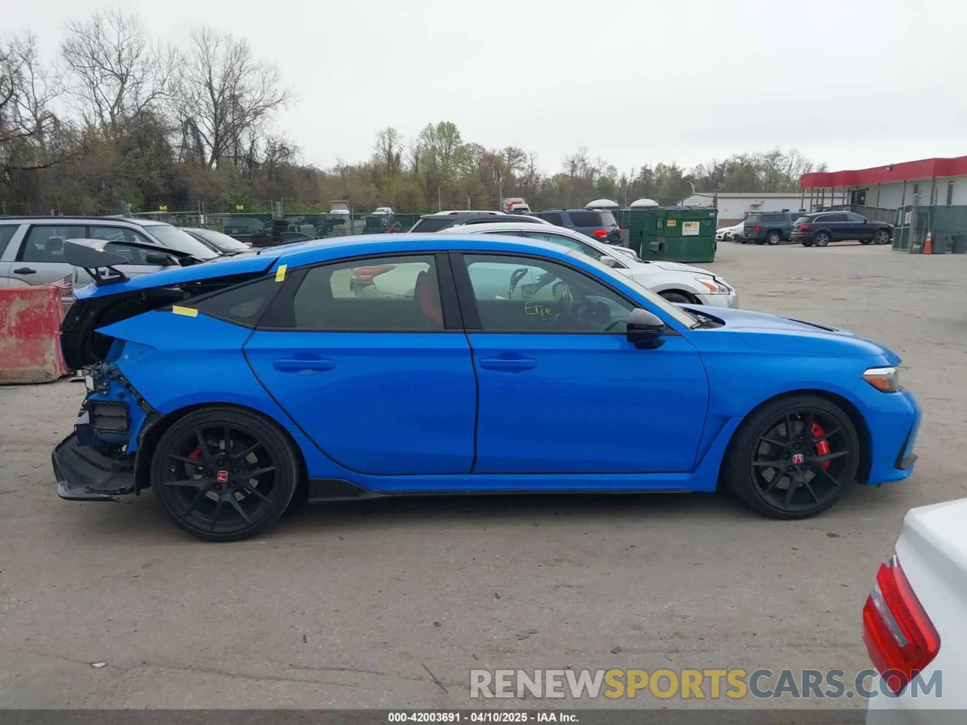 13 fotografías del automóvil dañado JHMFL5G4XRX004020 HONDA CIVIC TYPE R 2024