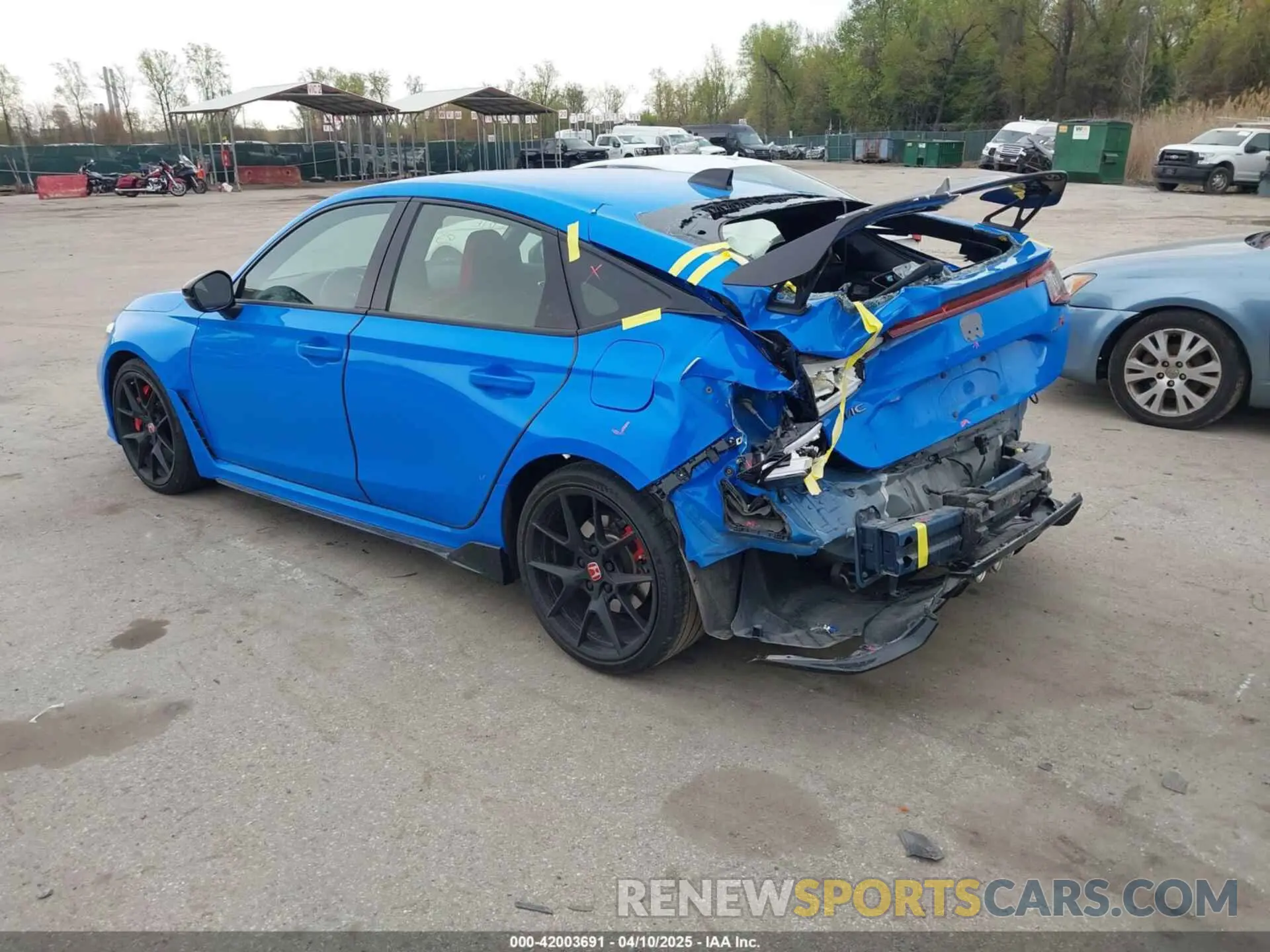 3 fotografías del automóvil dañado JHMFL5G4XRX004020 HONDA CIVIC TYPE R 2024