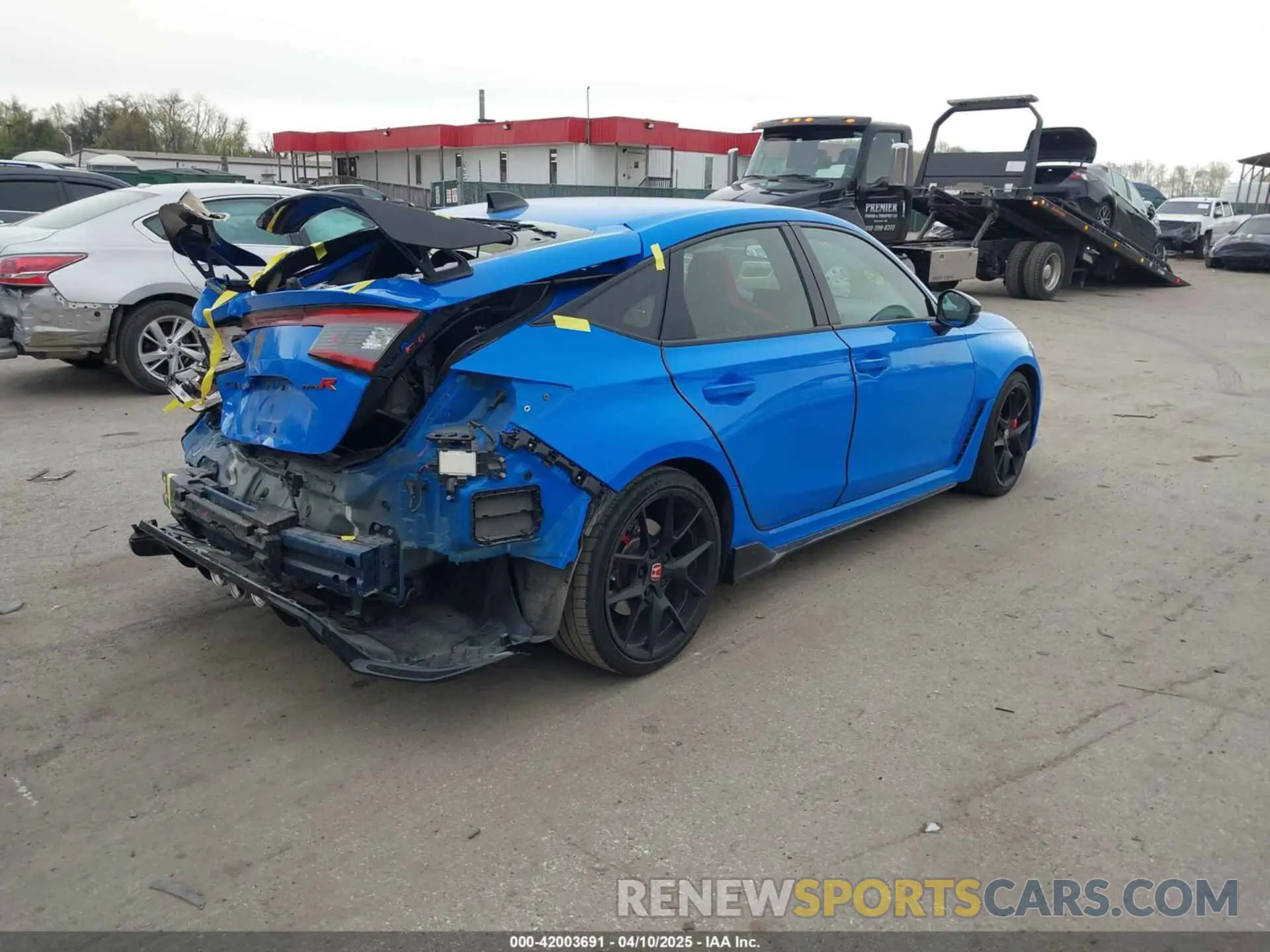 4 fotografías del automóvil dañado JHMFL5G4XRX004020 HONDA CIVIC TYPE R 2024