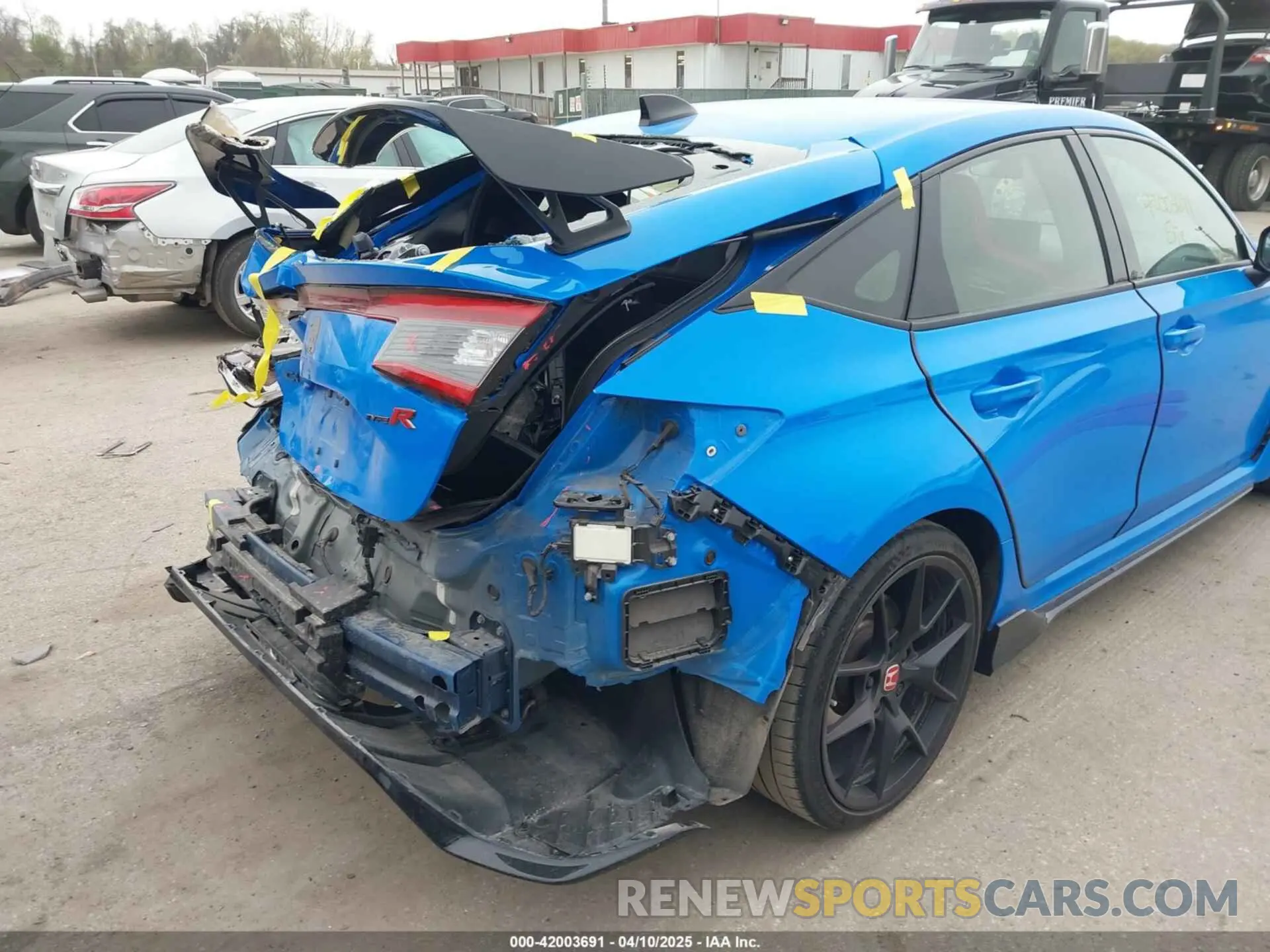 6 fotografías del automóvil dañado JHMFL5G4XRX004020 HONDA CIVIC TYPE R 2024