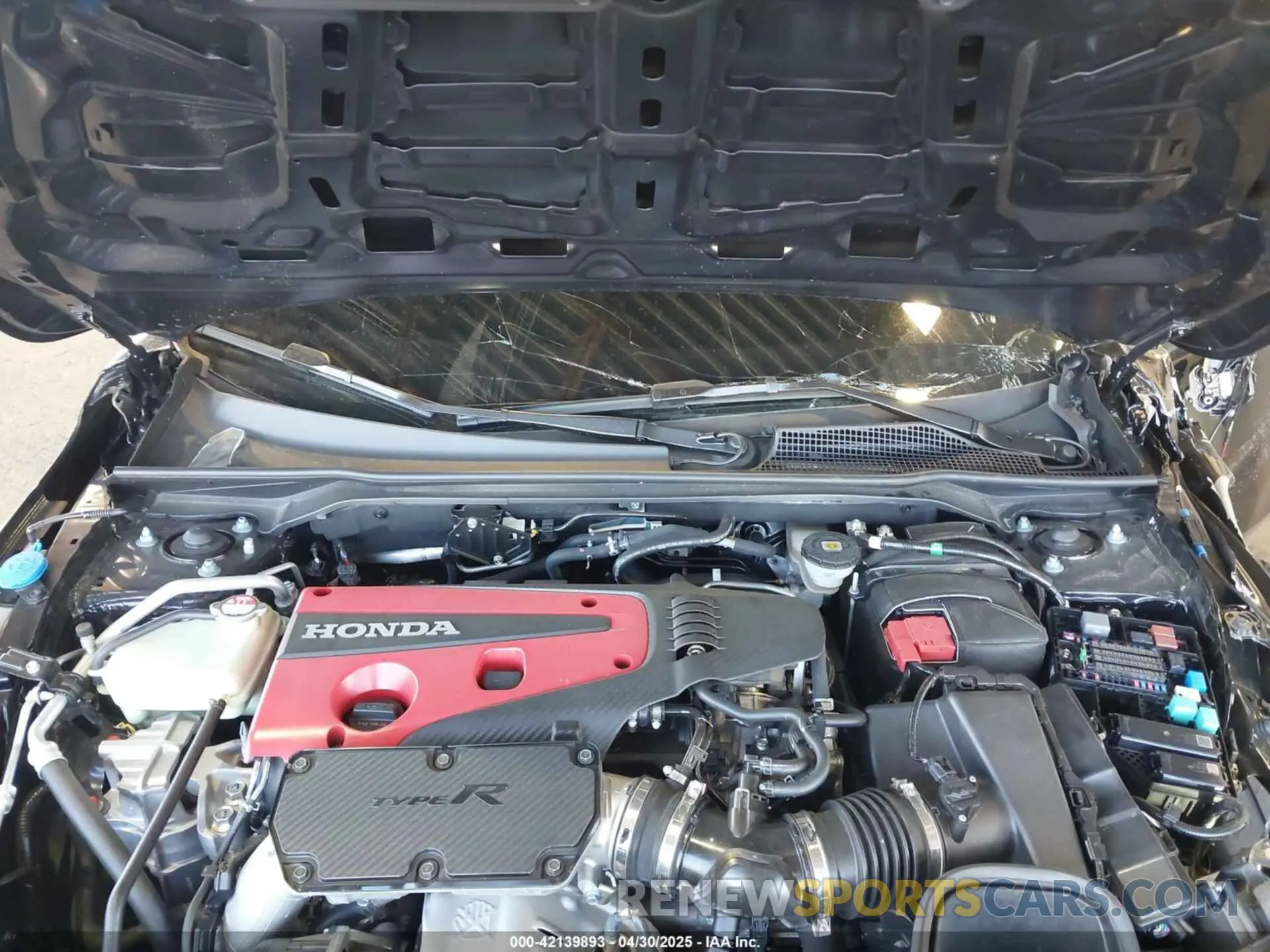 10 fotografías del automóvil dañado JHMFL5G4XSX001561 HONDA CIVIC TYPE R 2025