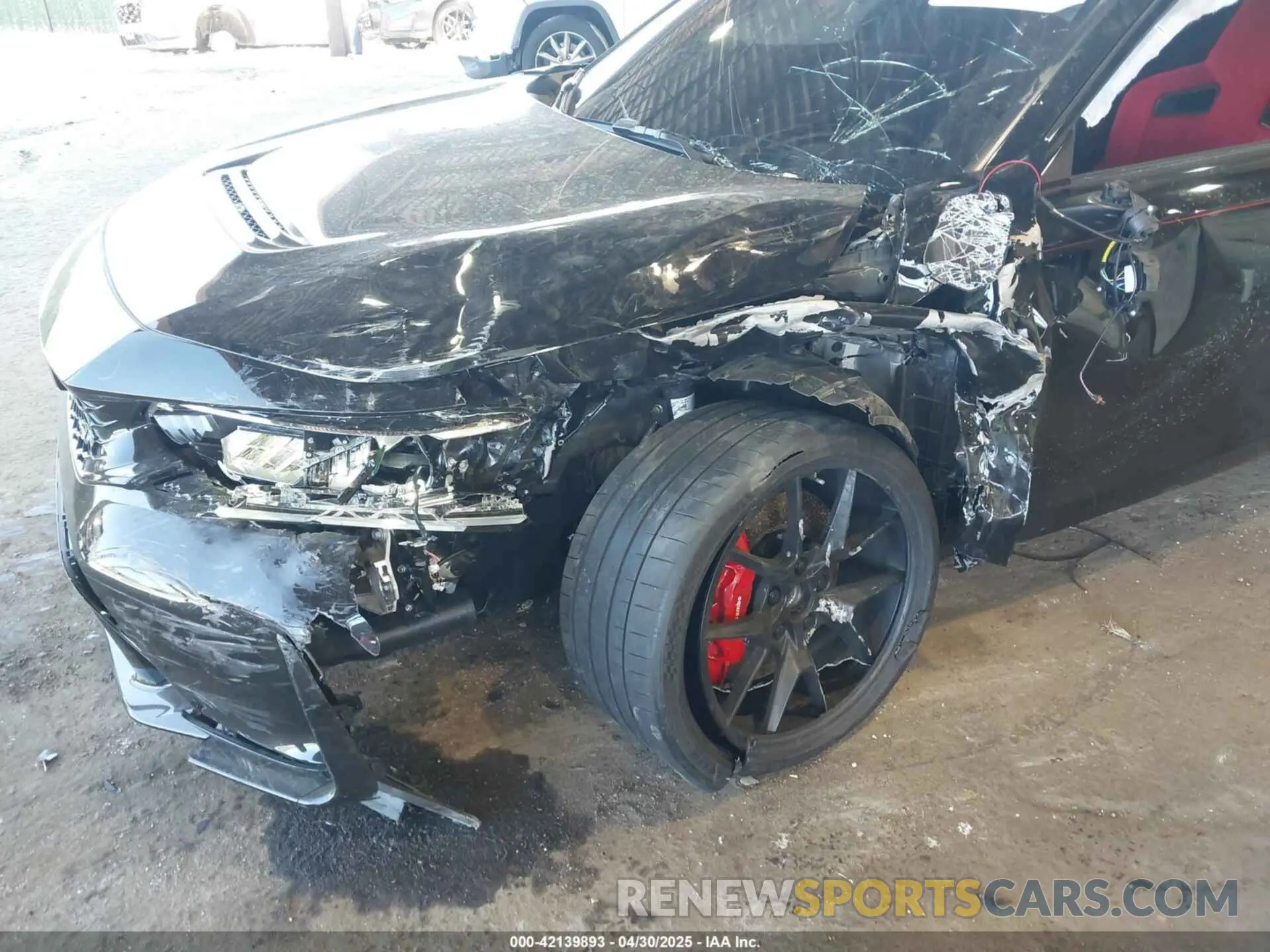 6 fotografías del automóvil dañado JHMFL5G4XSX001561 HONDA CIVIC TYPE R 2025
