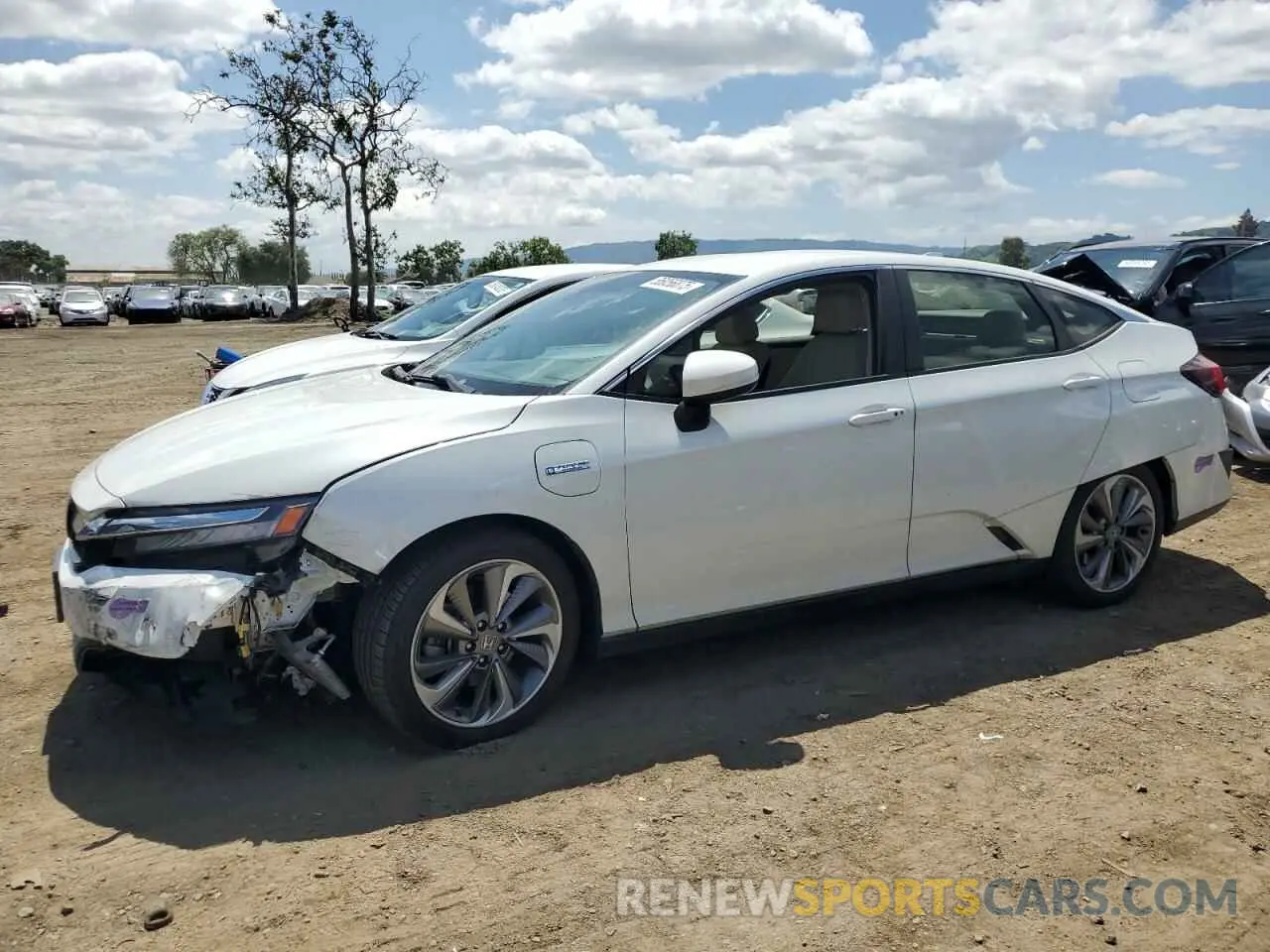1 fotografías del automóvil dañado JHMZC5F10KC004142 HONDA CLARITY 2019