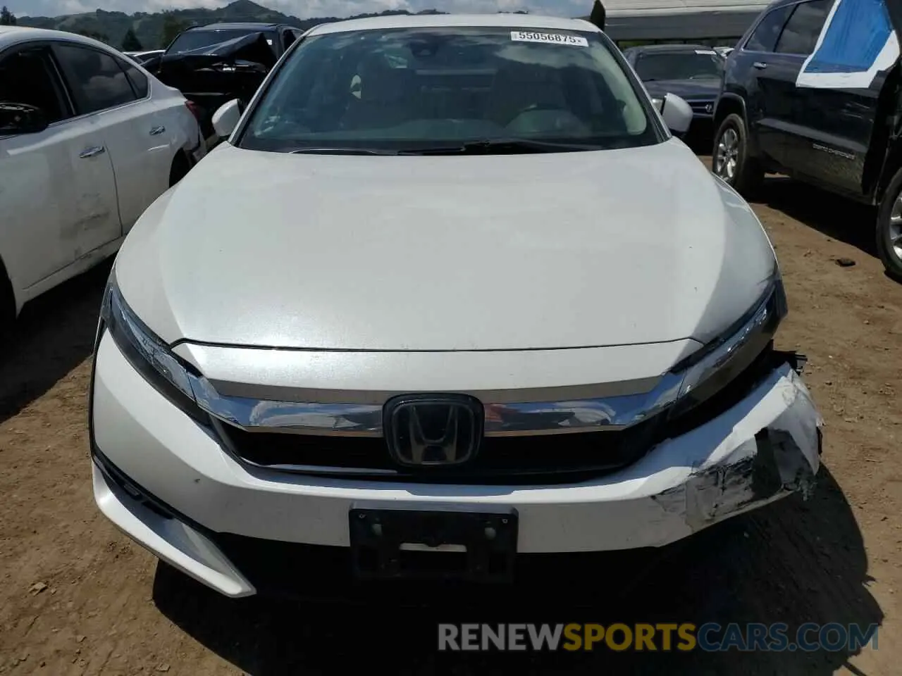 5 fotografías del automóvil dañado JHMZC5F10KC004142 HONDA CLARITY 2019