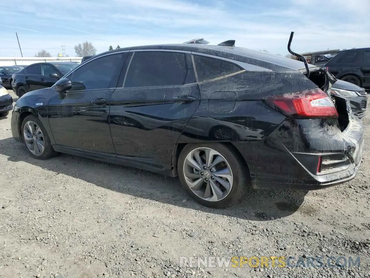 2 fotografías del automóvil dañado JHMZC5F12KC005518 HONDA CLARITY 2019