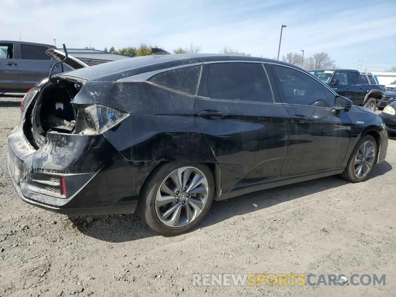 3 fotografías del automóvil dañado JHMZC5F12KC005518 HONDA CLARITY 2019