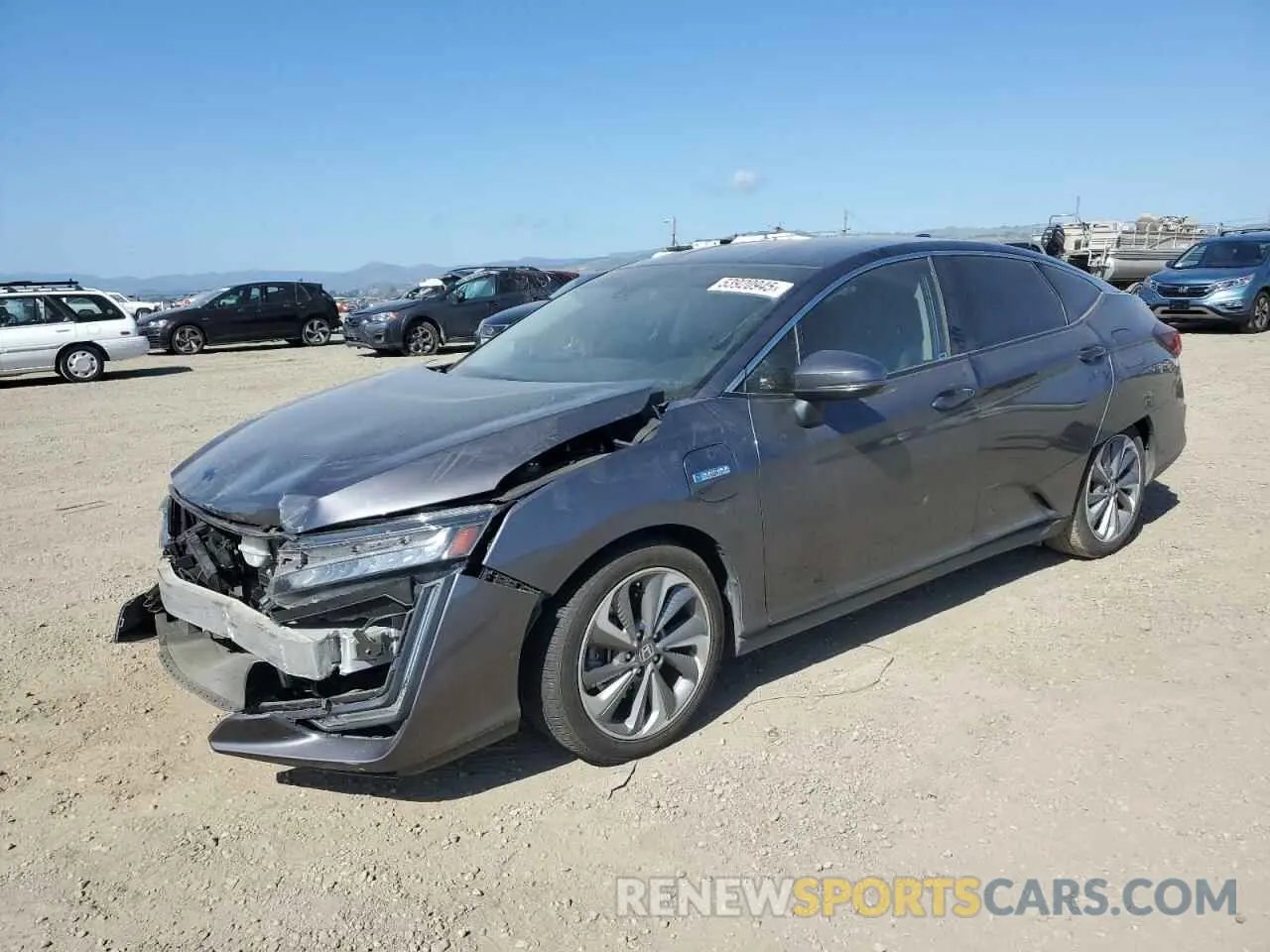 1 fotografías del automóvil dañado JHMZC5F33KC003813 HONDA CLARITY 2019
