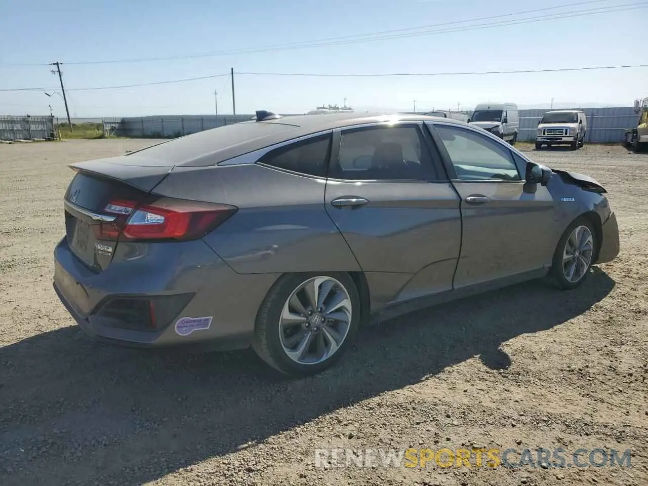 3 fotografías del automóvil dañado JHMZC5F33KC003813 HONDA CLARITY 2019