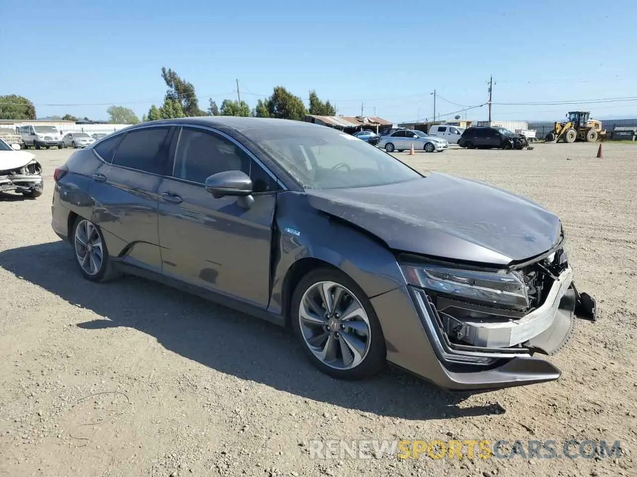 4 fotografías del automóvil dañado JHMZC5F33KC003813 HONDA CLARITY 2019