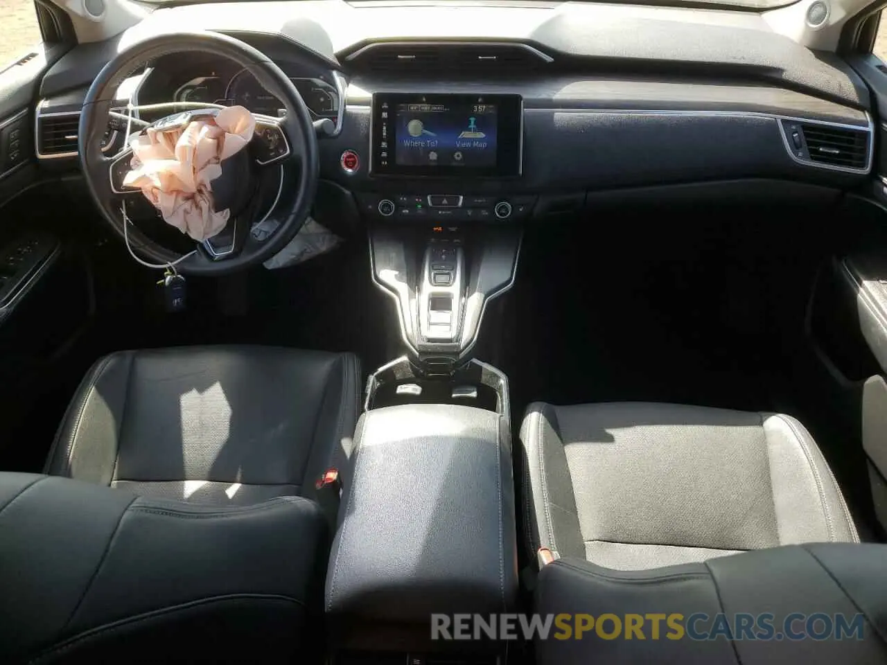 8 fotografías del automóvil dañado JHMZC5F33KC003813 HONDA CLARITY 2019