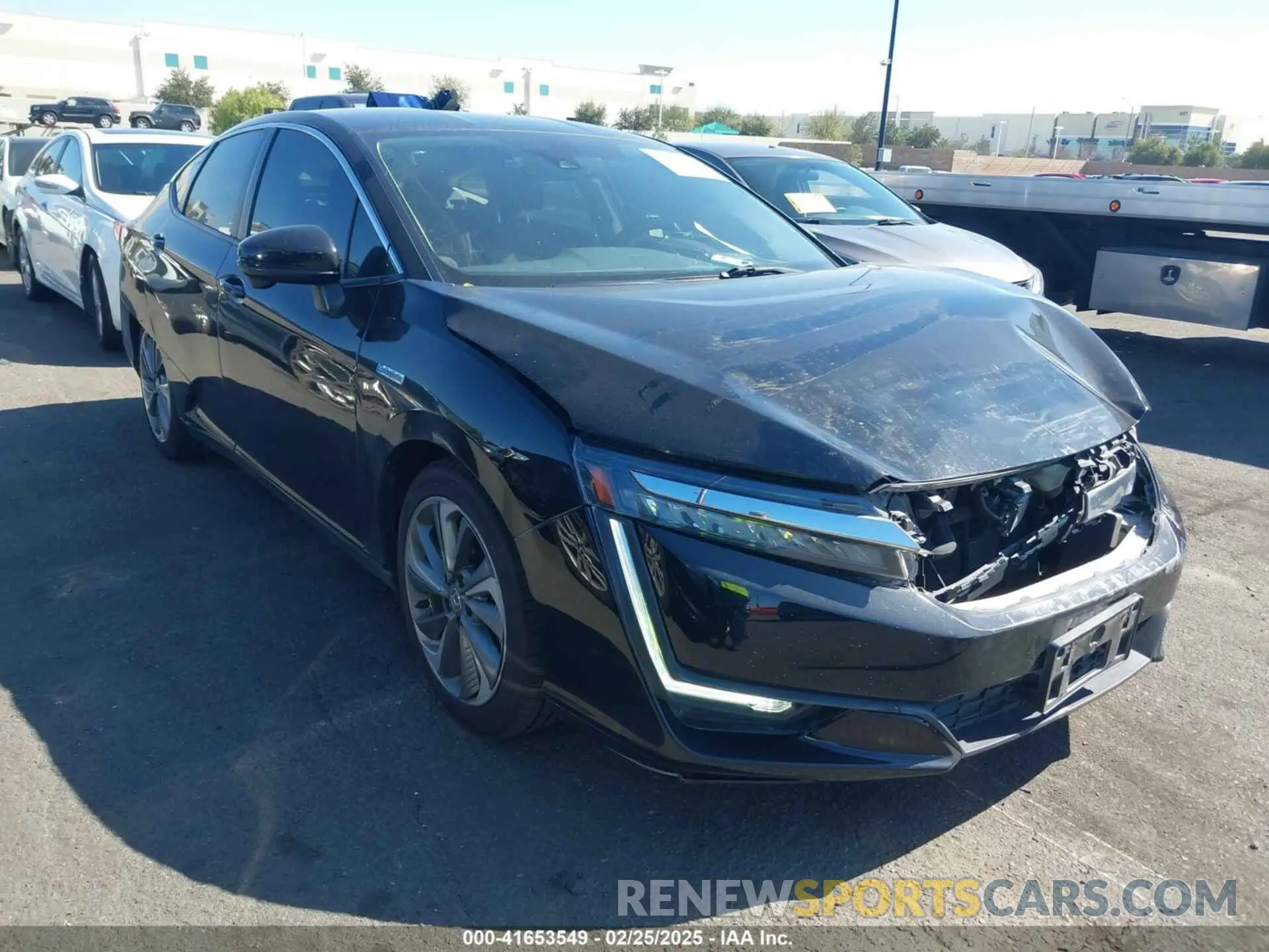 14 fotografías del automóvil dañado JHMZC5F31KC001168 HONDA CLARITY PLUG-IN HYBRID 2019