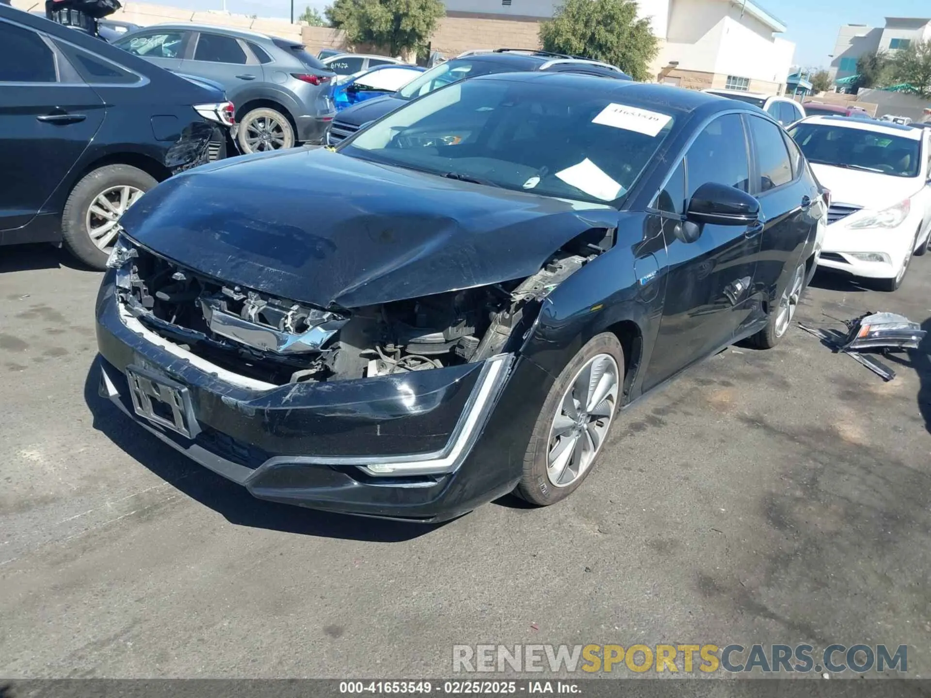 2 fotografías del automóvil dañado JHMZC5F31KC001168 HONDA CLARITY PLUG-IN HYBRID 2019