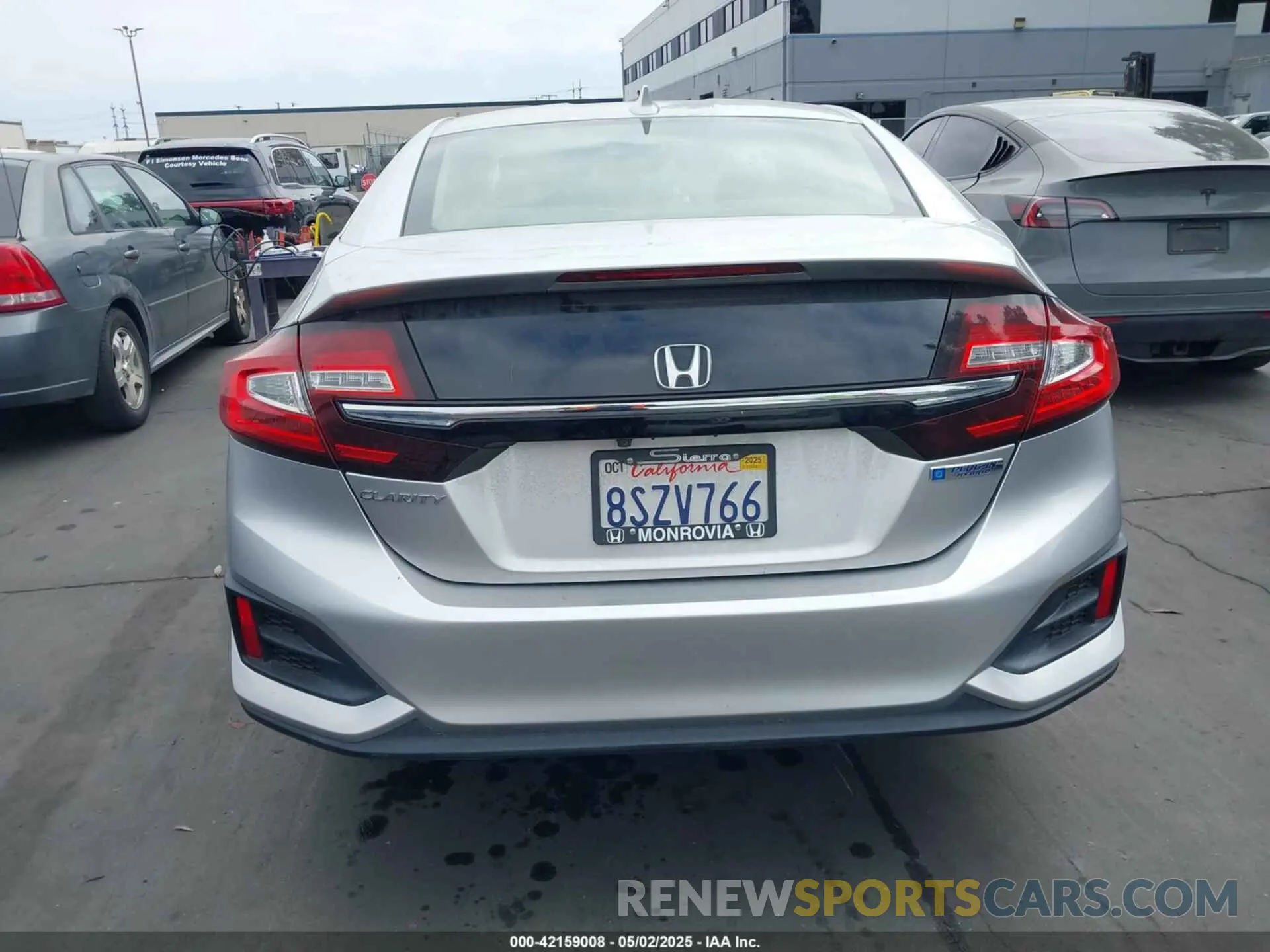 16 fotografías del automóvil dañado JHMZC5F16LC002204 HONDA CLARITY PLUG-IN HYBRID 2020