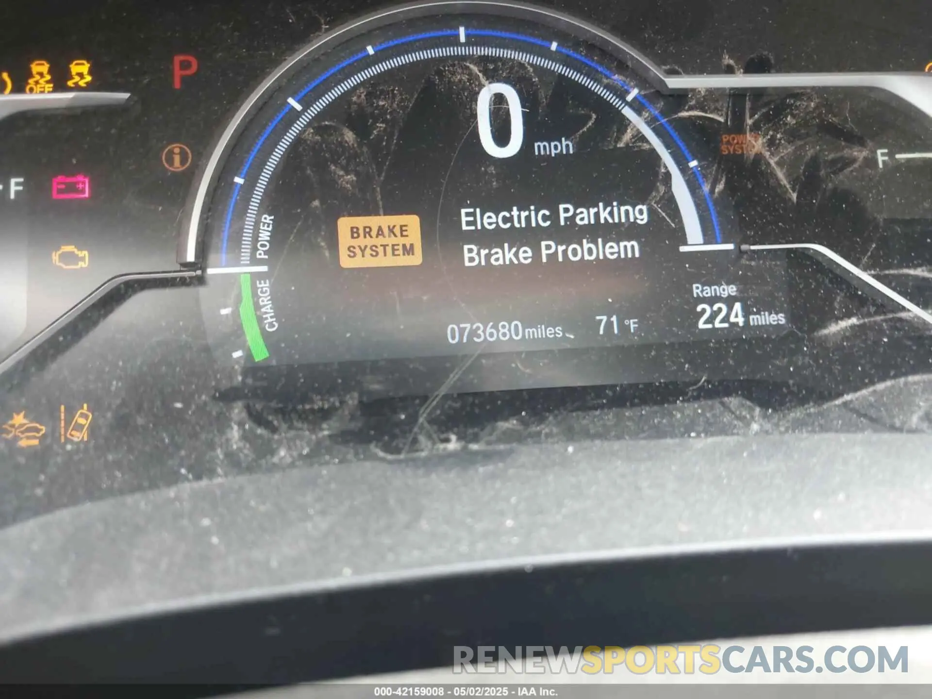 7 fotografías del automóvil dañado JHMZC5F16LC002204 HONDA CLARITY PLUG-IN HYBRID 2020