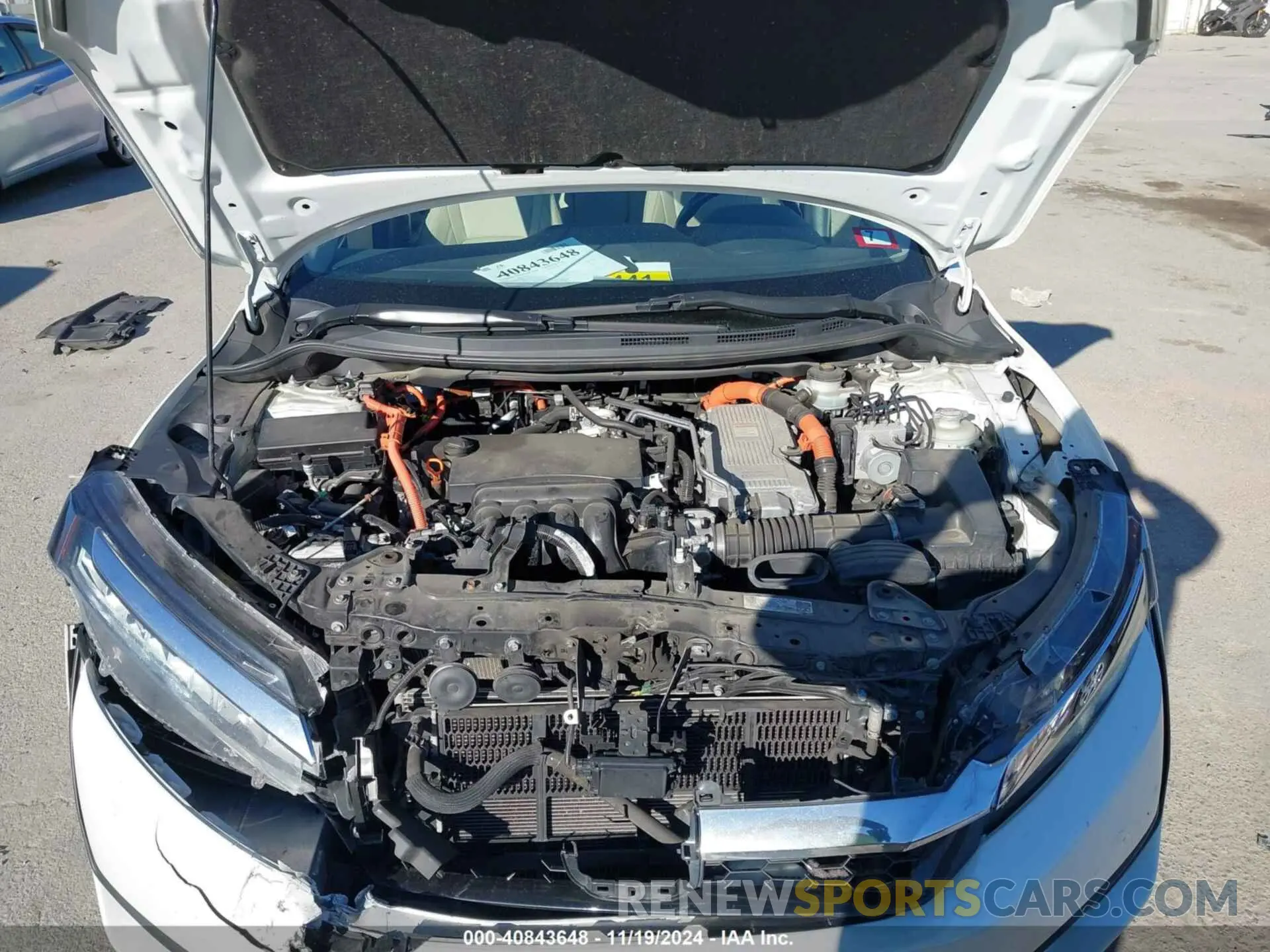 10 fotografías del automóvil dañado JHMZC5F37MC001310 HONDA CLARITY PLUG-IN HYBRID 2021