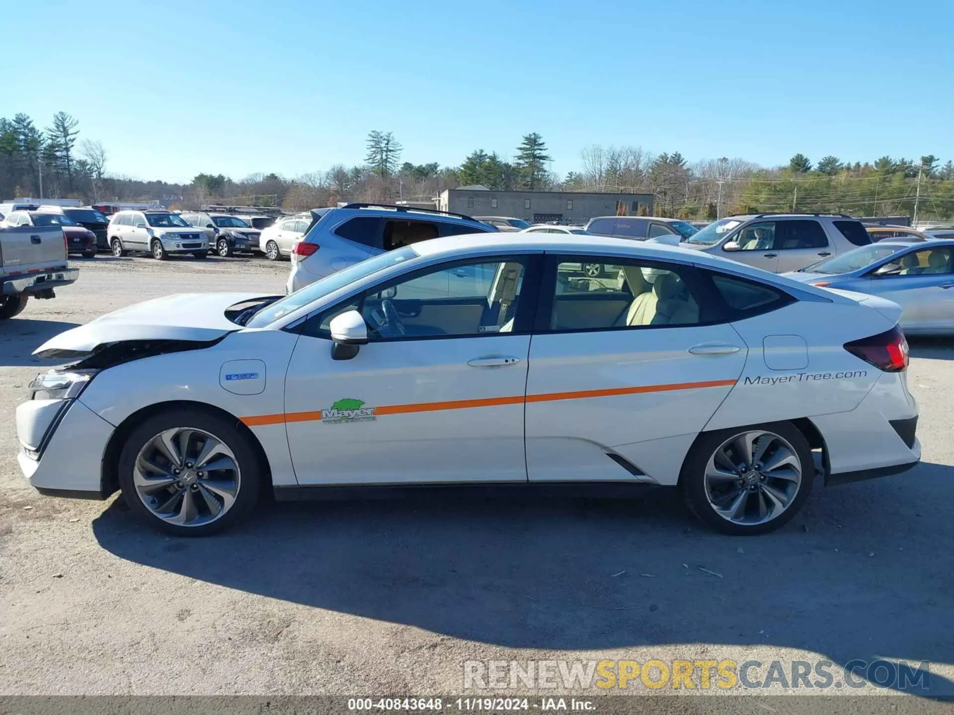 15 fotografías del automóvil dañado JHMZC5F37MC001310 HONDA CLARITY PLUG-IN HYBRID 2021