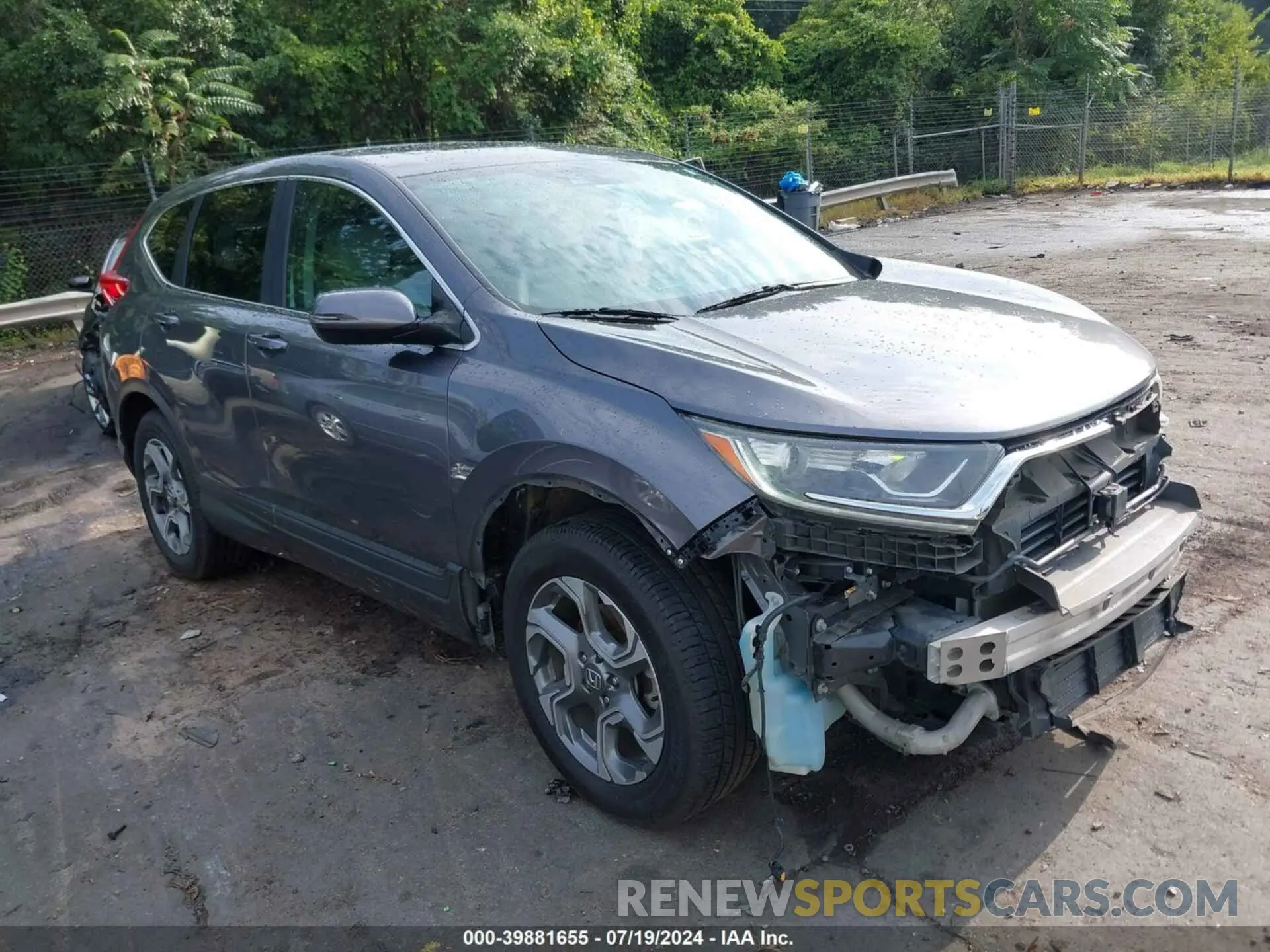 1 fotografías del automóvil dañado 2HKRW1H87HH506347 HONDA CR-V 2017