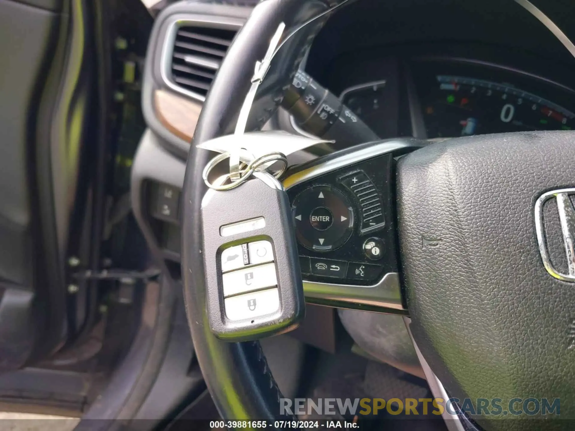 11 fotografías del automóvil dañado 2HKRW1H87HH506347 HONDA CR-V 2017