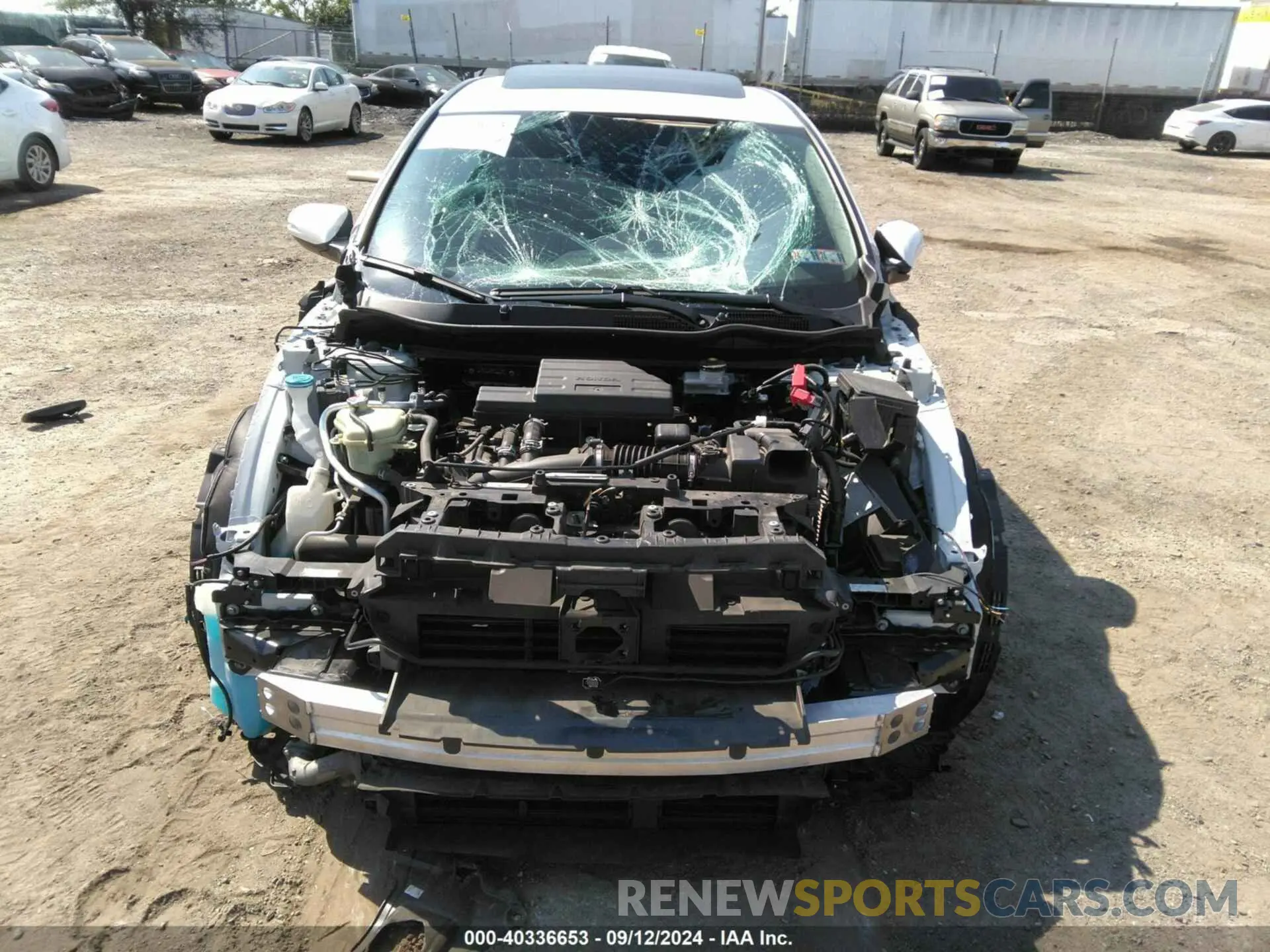 6 fotografías del automóvil dañado 2HKRW2H57HH615502 HONDA CR-V 2017