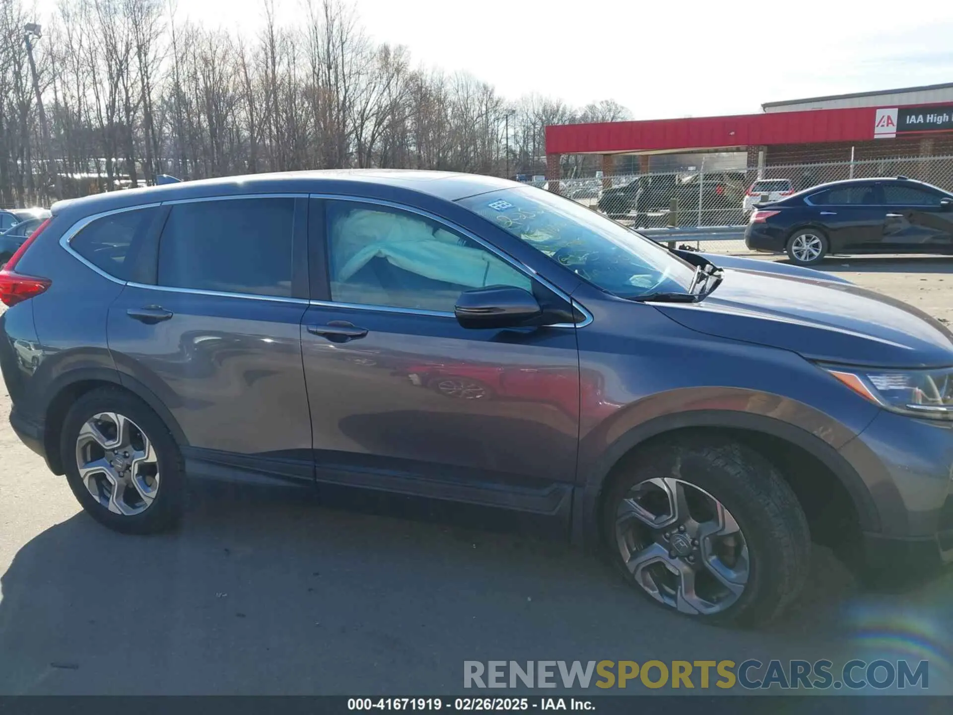 13 fotografías del automóvil dañado 2HKRW1H55KH507199 HONDA CR-V 2019