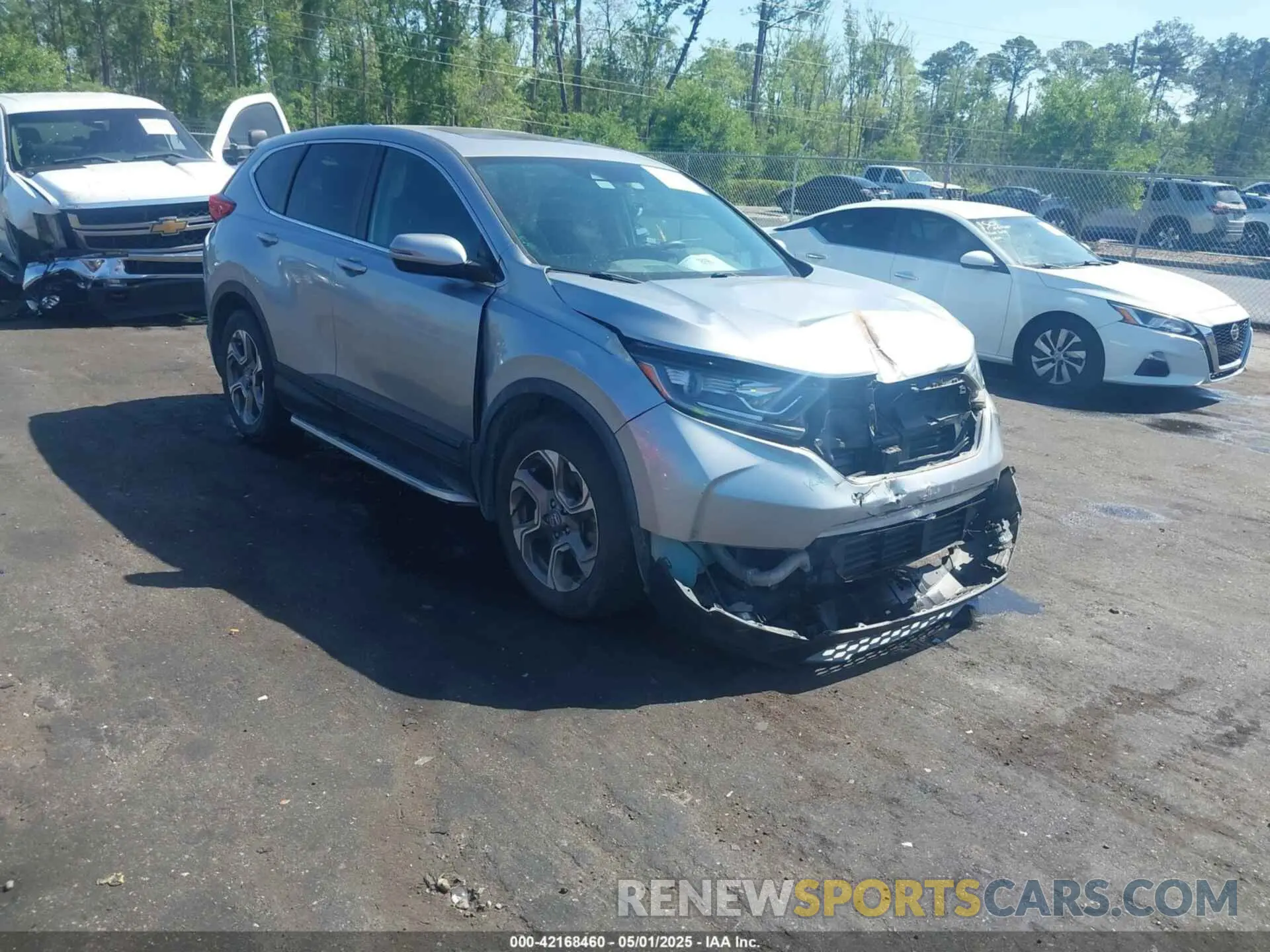 1 fotografías del automóvil dañado 2HKRW1H55KH515531 HONDA CR-V 2019