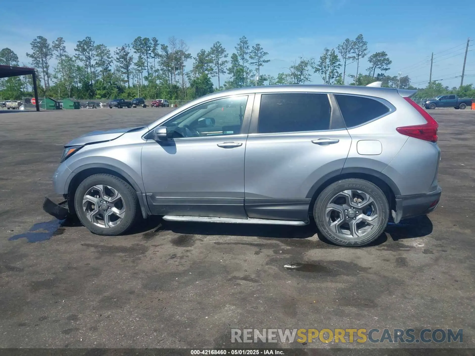 14 fotografías del automóvil dañado 2HKRW1H55KH515531 HONDA CR-V 2019
