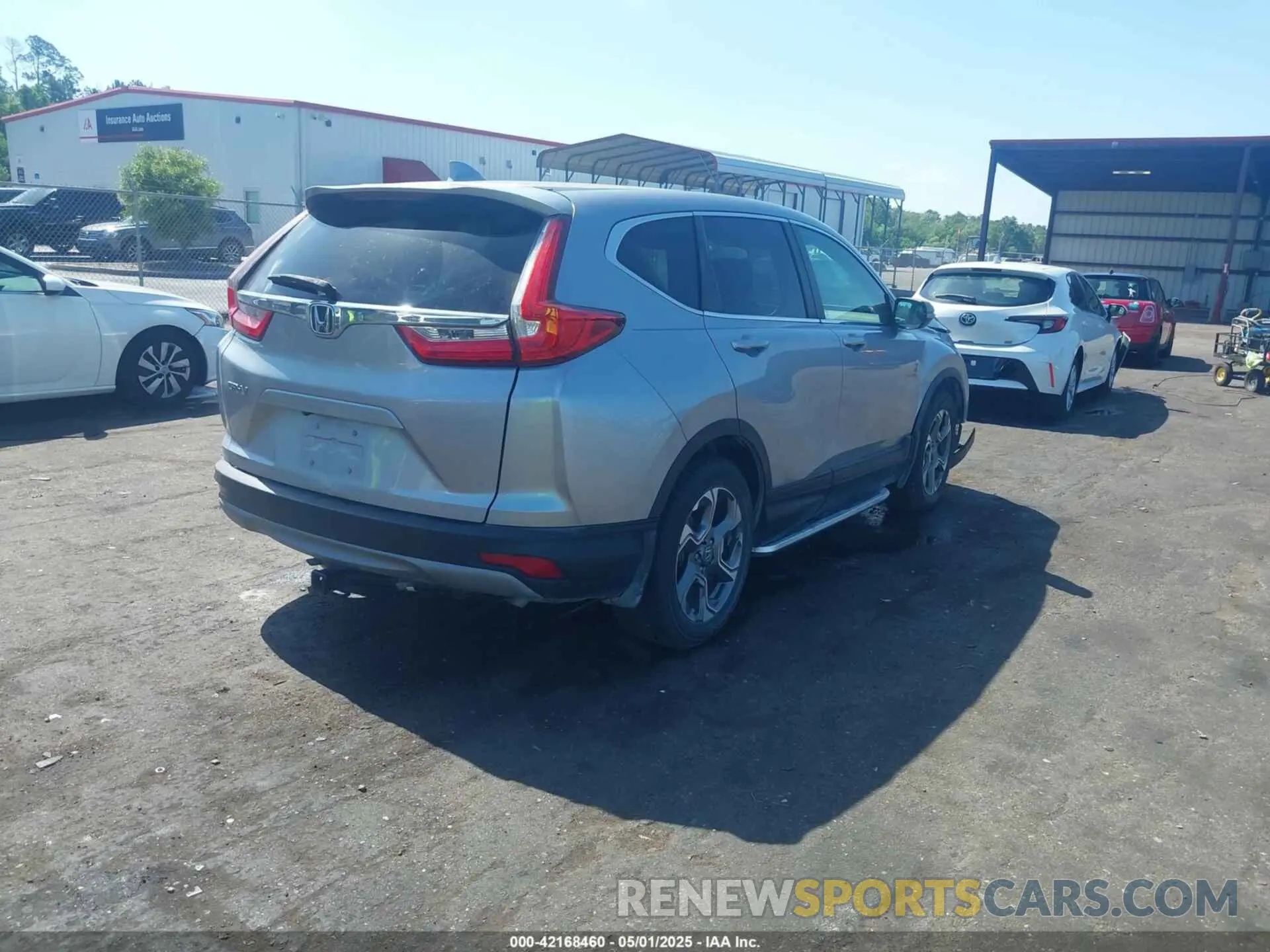 4 fotografías del automóvil dañado 2HKRW1H55KH515531 HONDA CR-V 2019