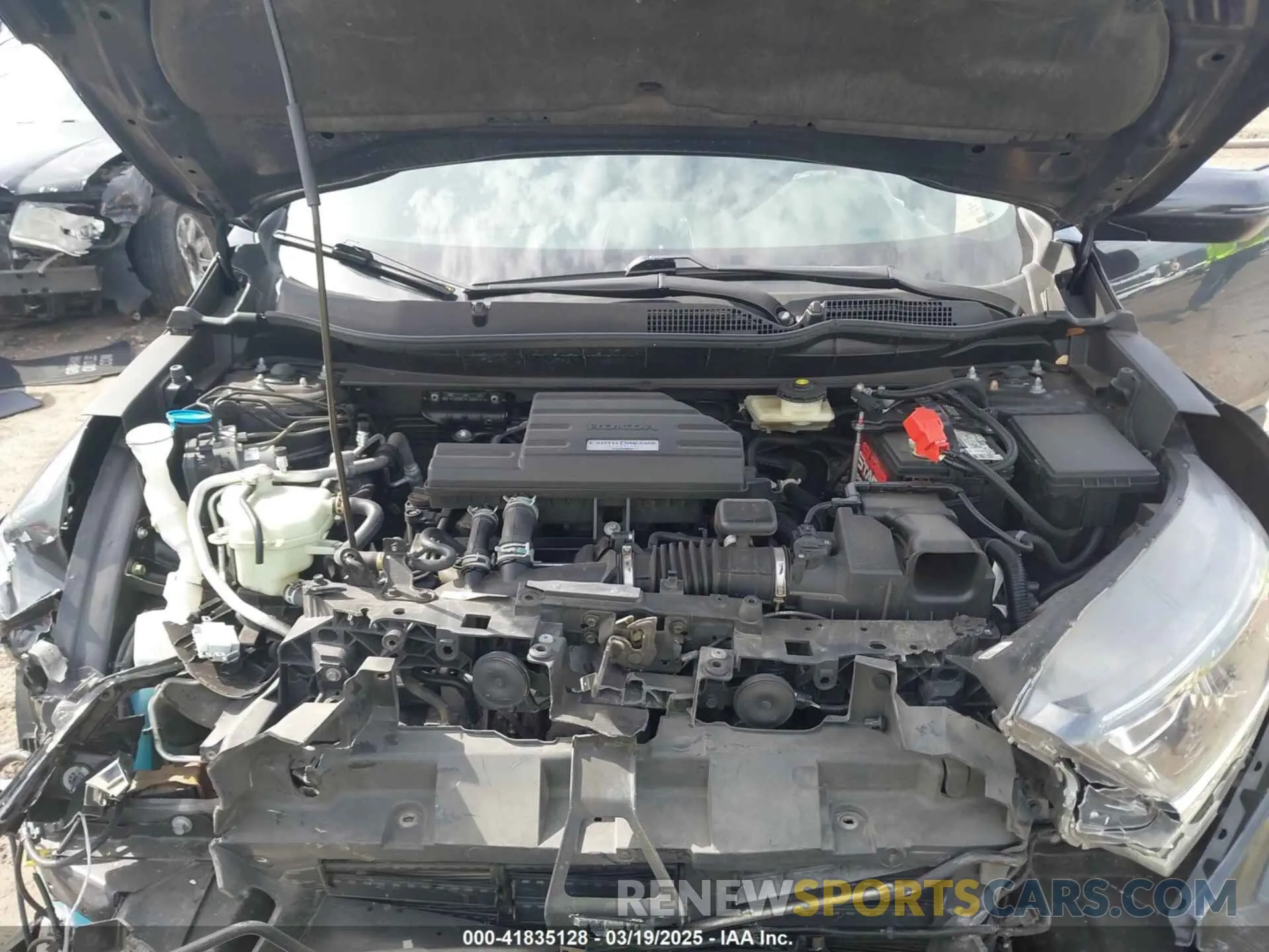 10 fotografías del automóvil dañado 2HKRW1H56KH507065 HONDA CR-V 2019