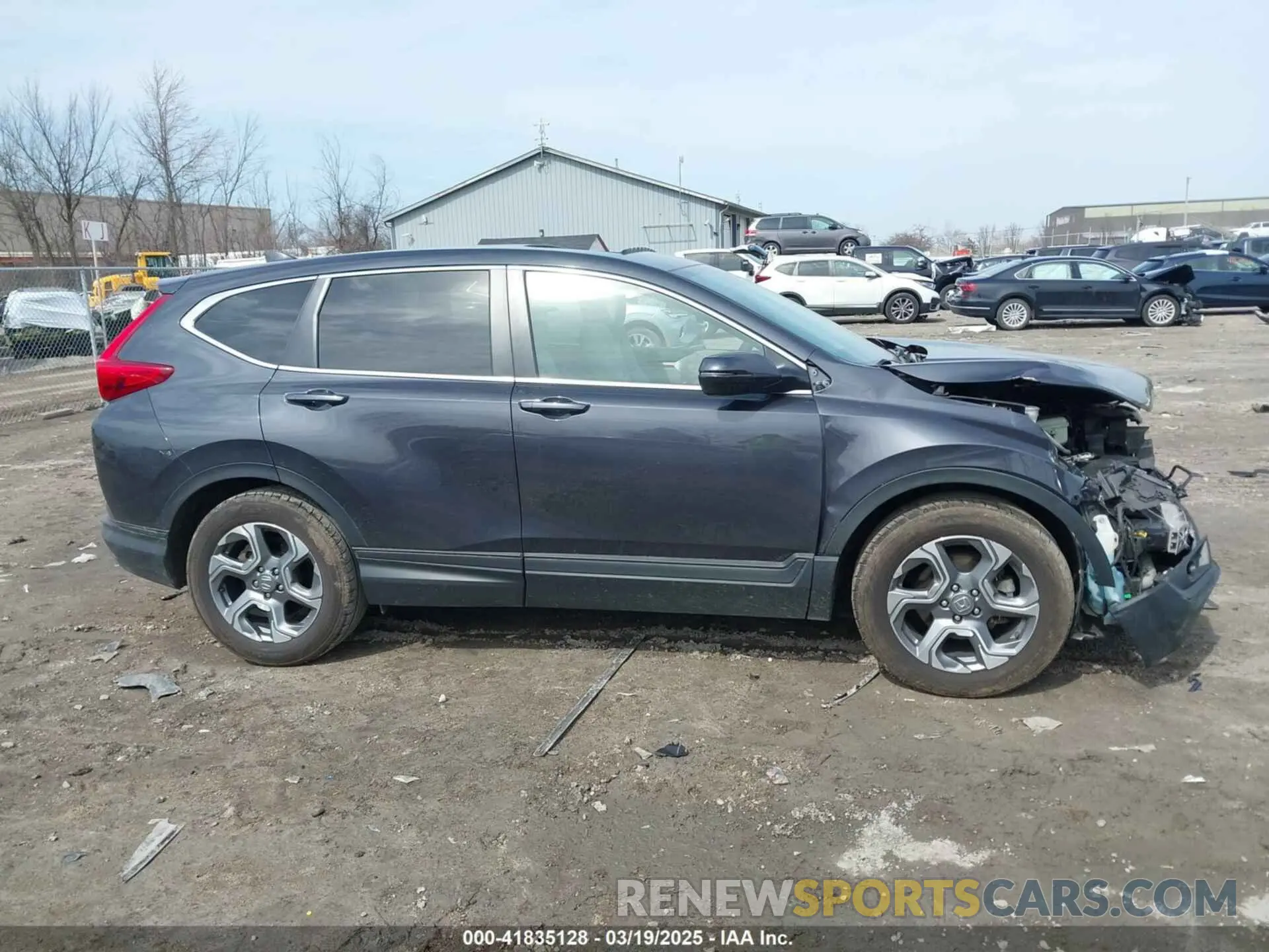 13 fotografías del automóvil dañado 2HKRW1H56KH507065 HONDA CR-V 2019
