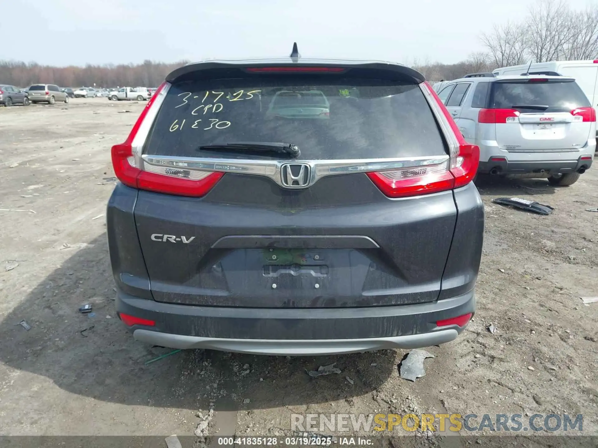16 fotografías del automóvil dañado 2HKRW1H56KH507065 HONDA CR-V 2019