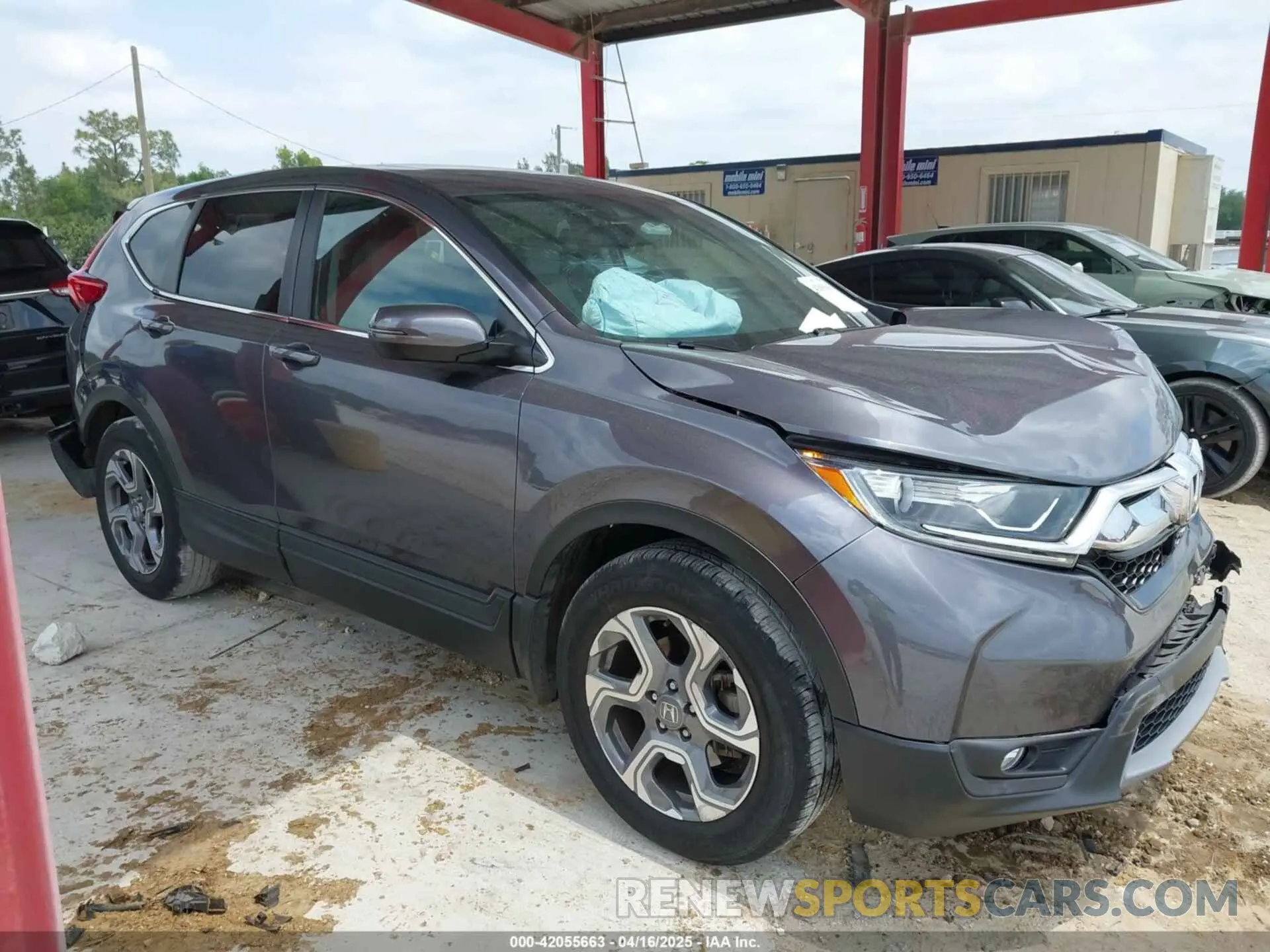 14 fotografías del automóvil dañado 2HKRW1H89KH514862 HONDA CR-V 2019