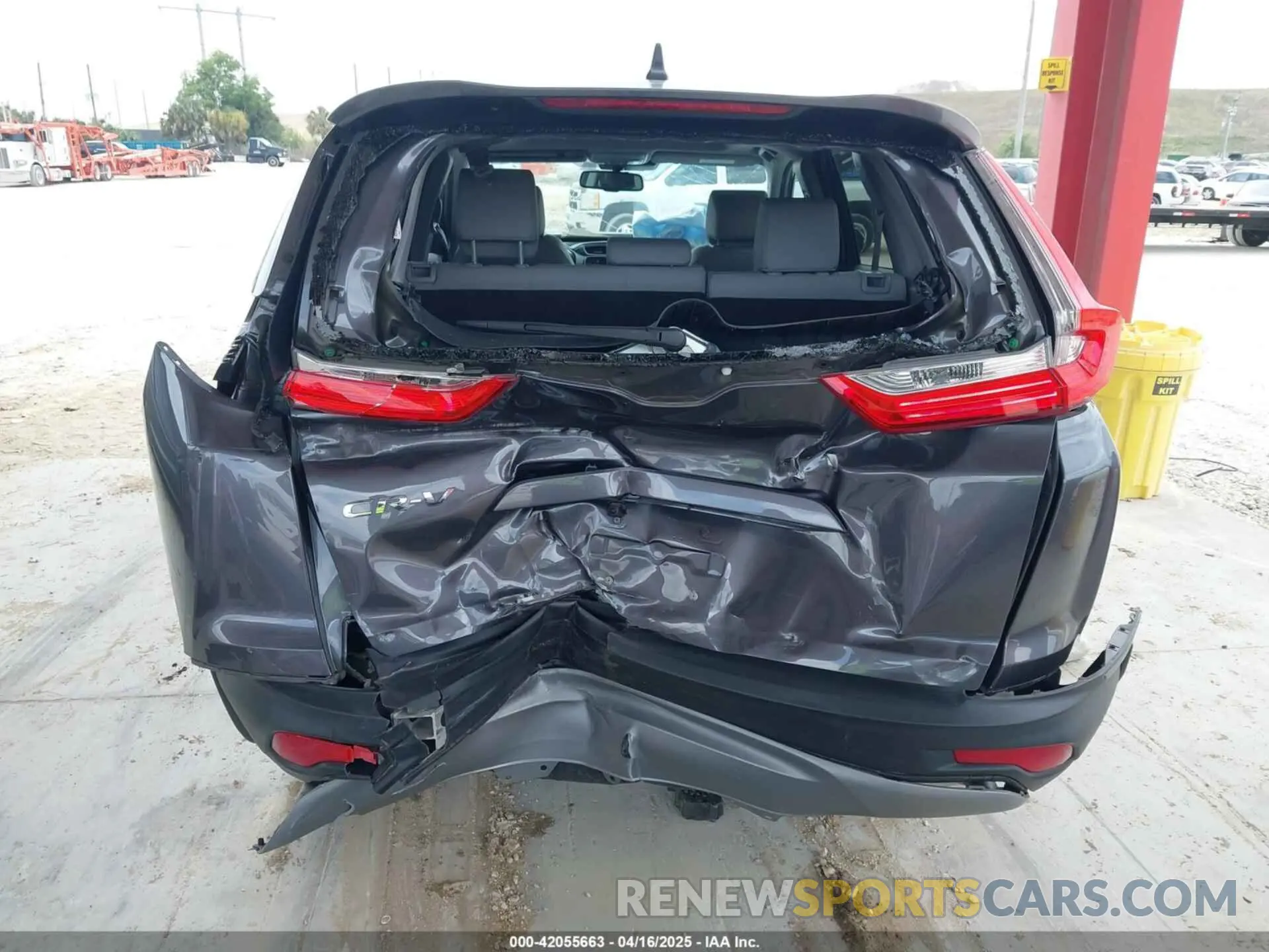 6 fotografías del automóvil dañado 2HKRW1H89KH514862 HONDA CR-V 2019