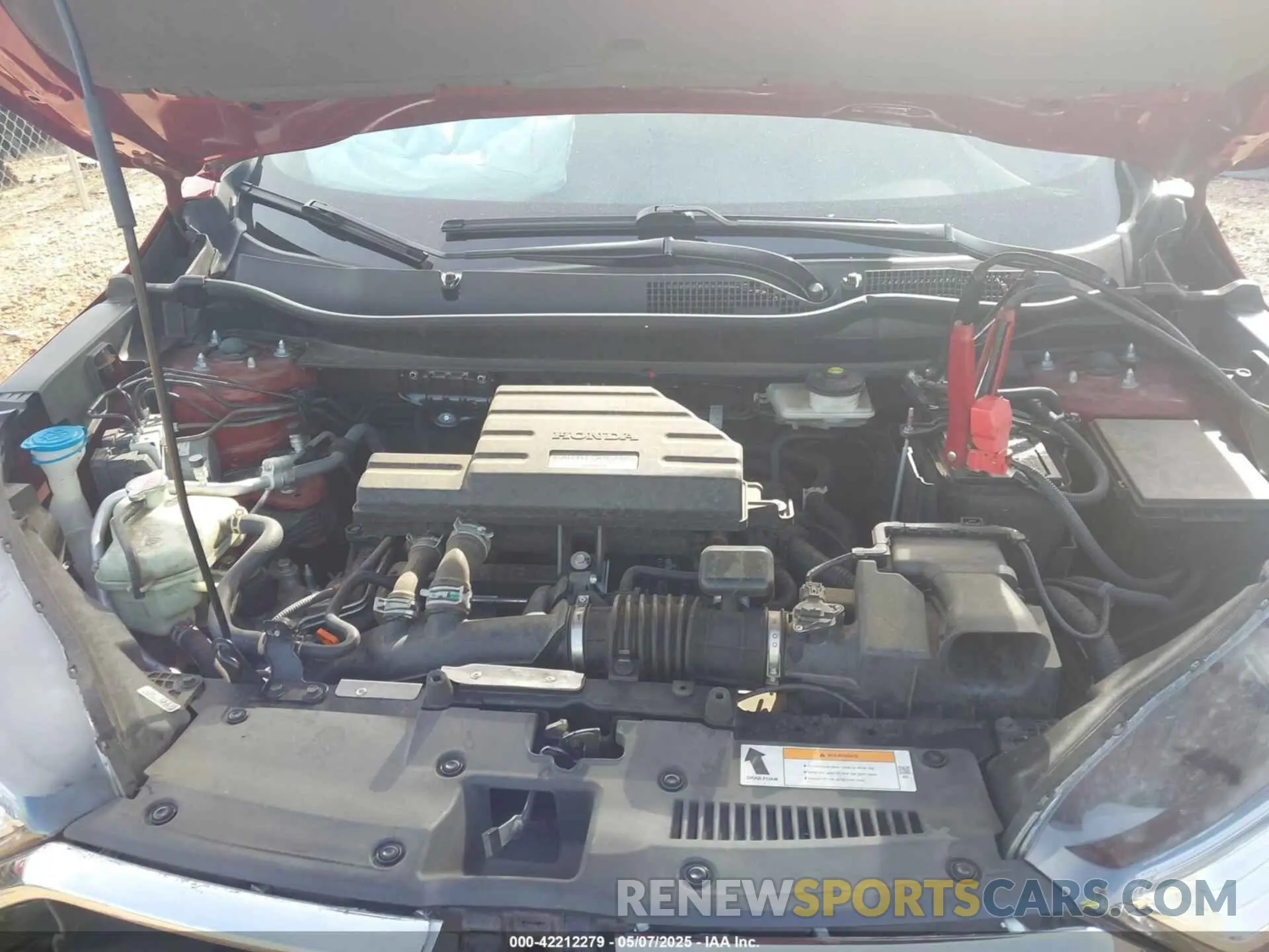 10 fotografías del automóvil dañado 2HKRW1H93KH505289 HONDA CR-V 2019