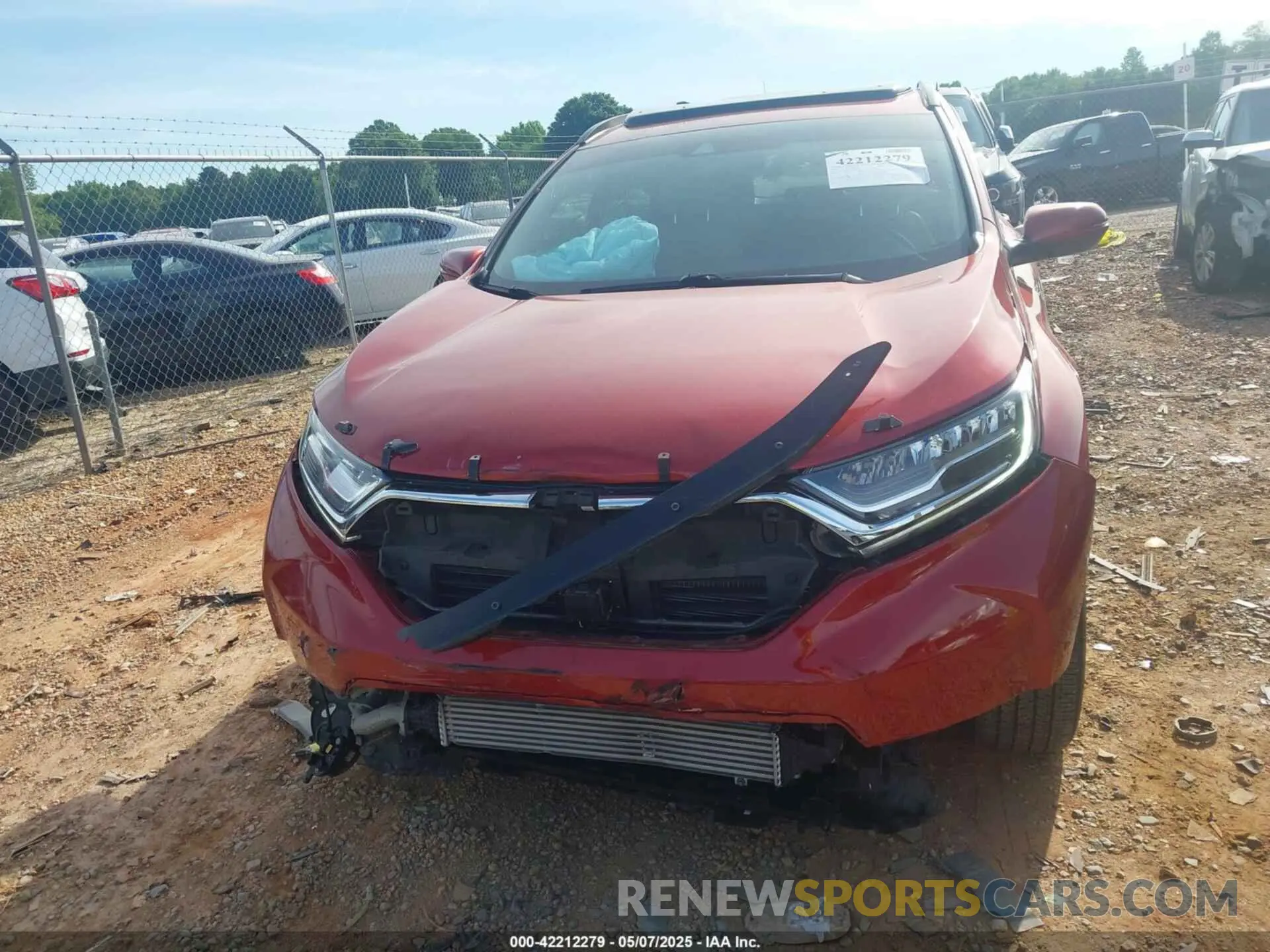 12 fotografías del automóvil dañado 2HKRW1H93KH505289 HONDA CR-V 2019