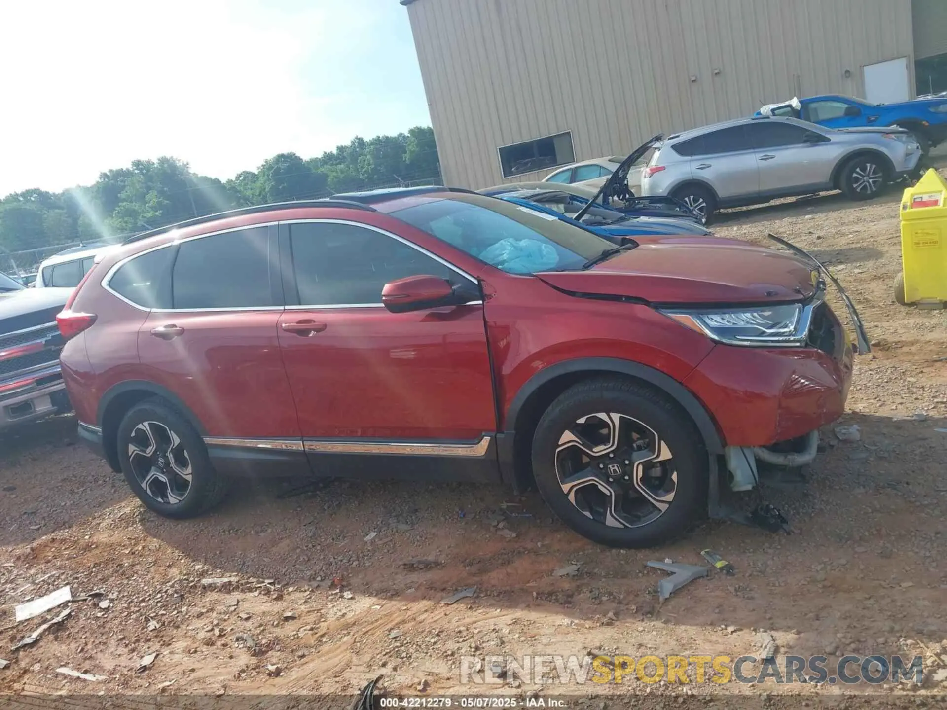 13 fotografías del automóvil dañado 2HKRW1H93KH505289 HONDA CR-V 2019