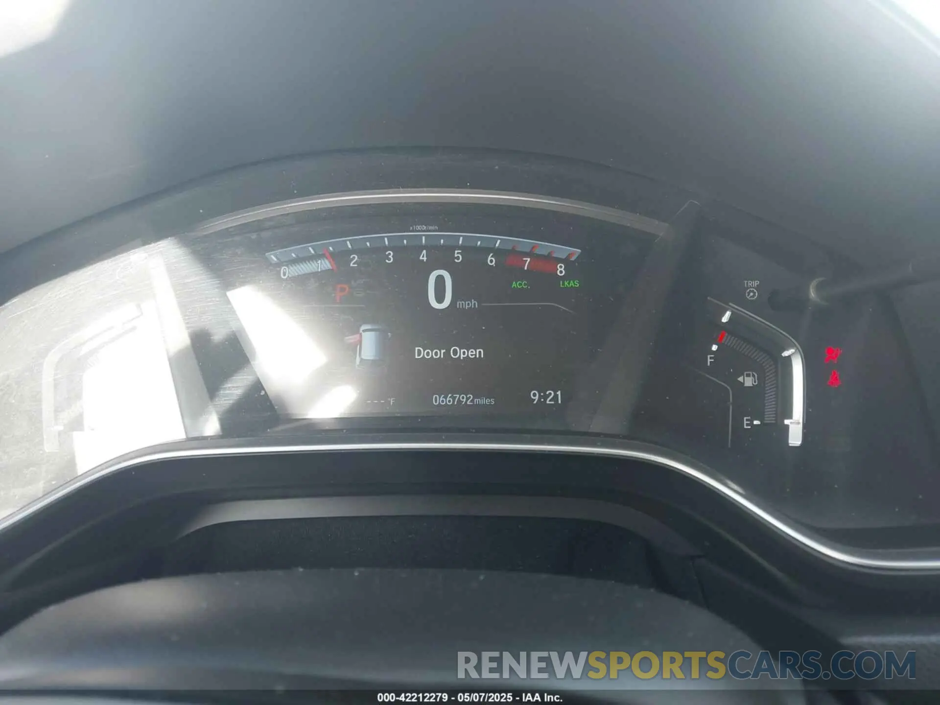 7 fotografías del automóvil dañado 2HKRW1H93KH505289 HONDA CR-V 2019