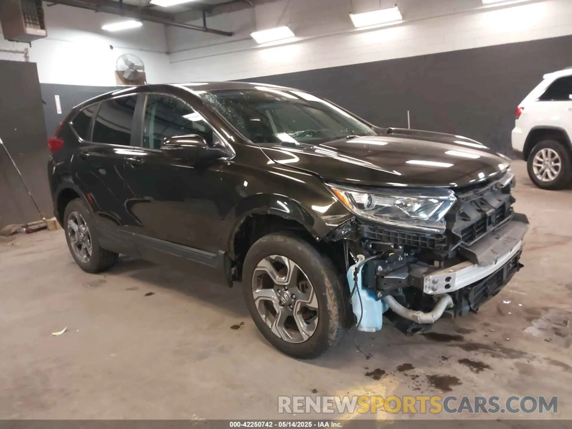 1 fotografías del automóvil dañado 2HKRW2H50KH605725 HONDA CR-V 2019