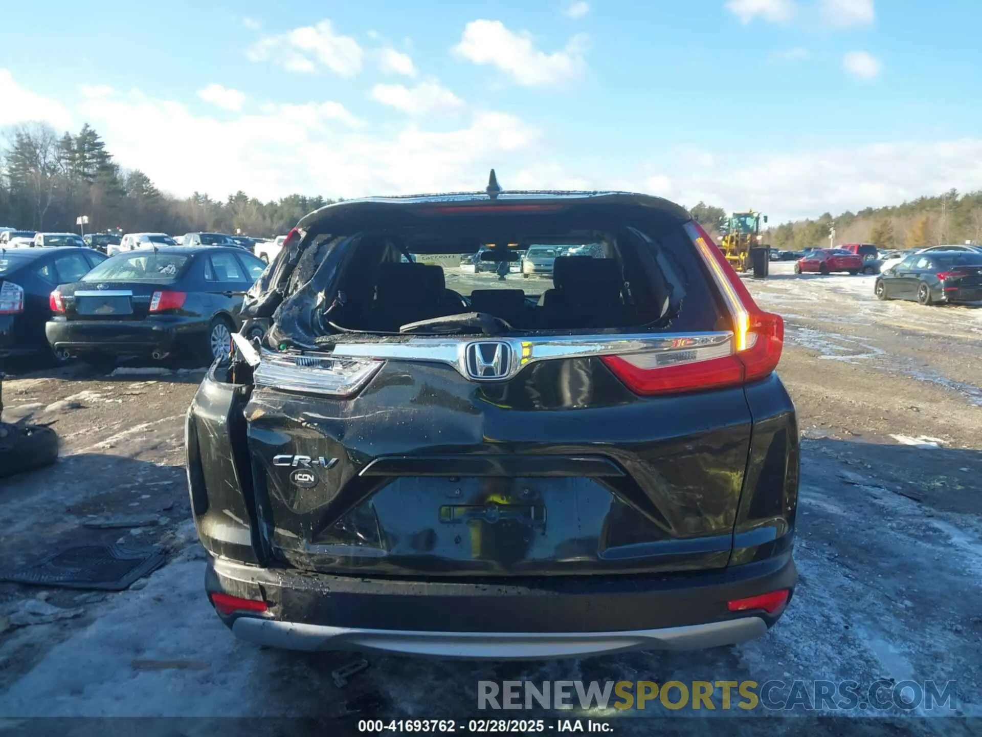 16 fotografías del automóvil dañado 2HKRW2H50KH646663 HONDA CR-V 2019