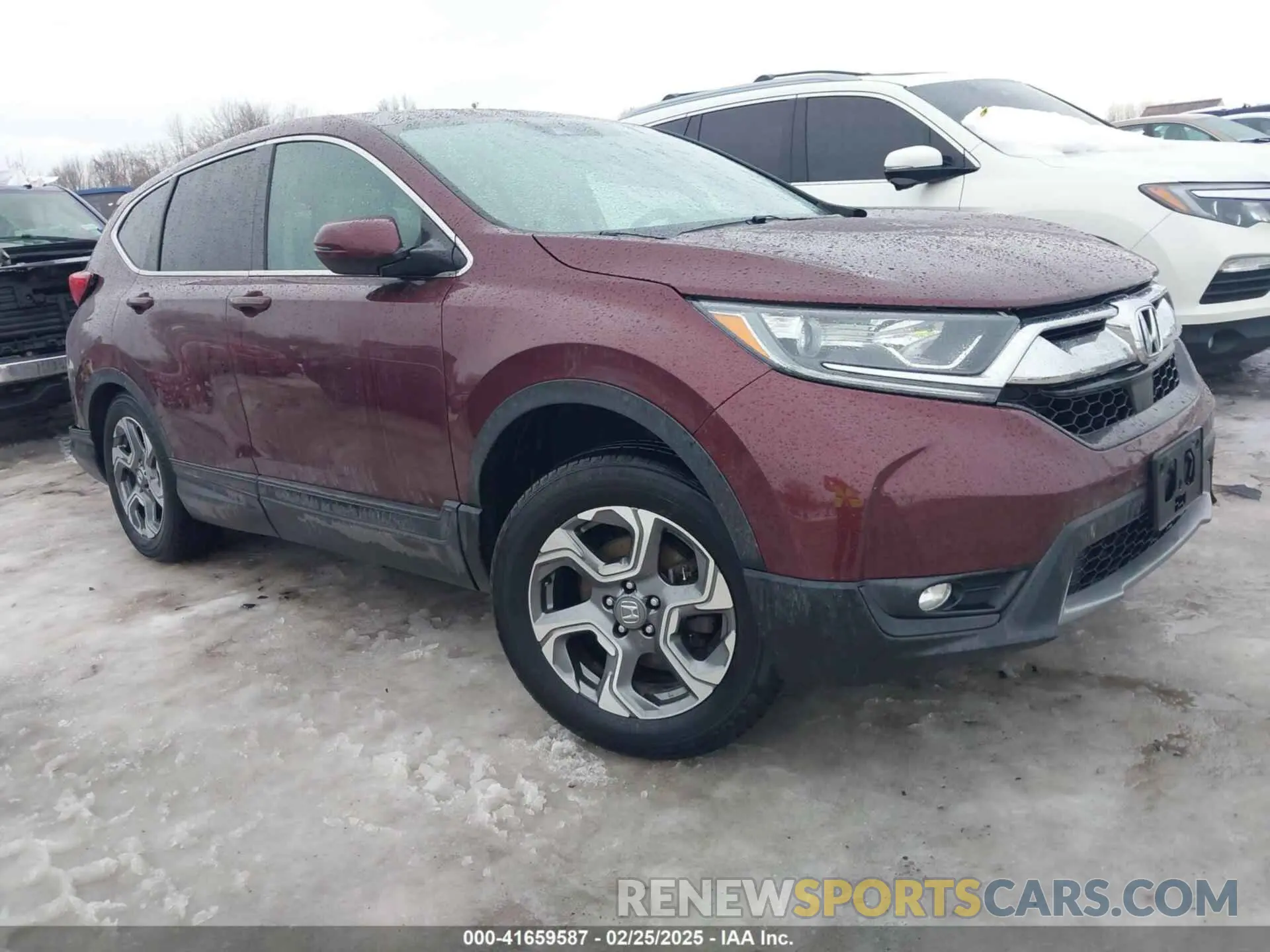 1 fotografías del automóvil dañado 2HKRW2H54KH620731 HONDA CR-V 2019