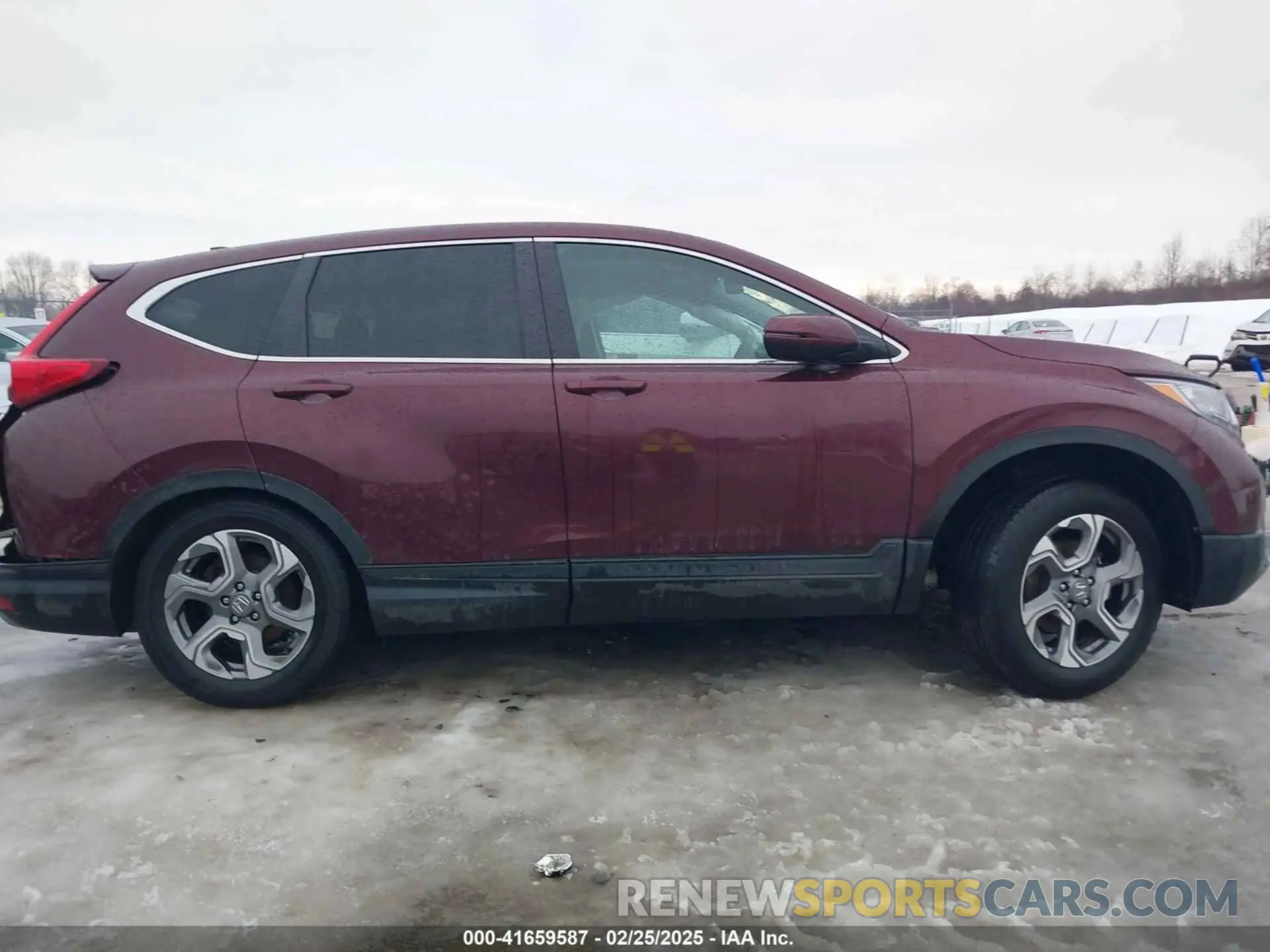 14 fotografías del automóvil dañado 2HKRW2H54KH620731 HONDA CR-V 2019