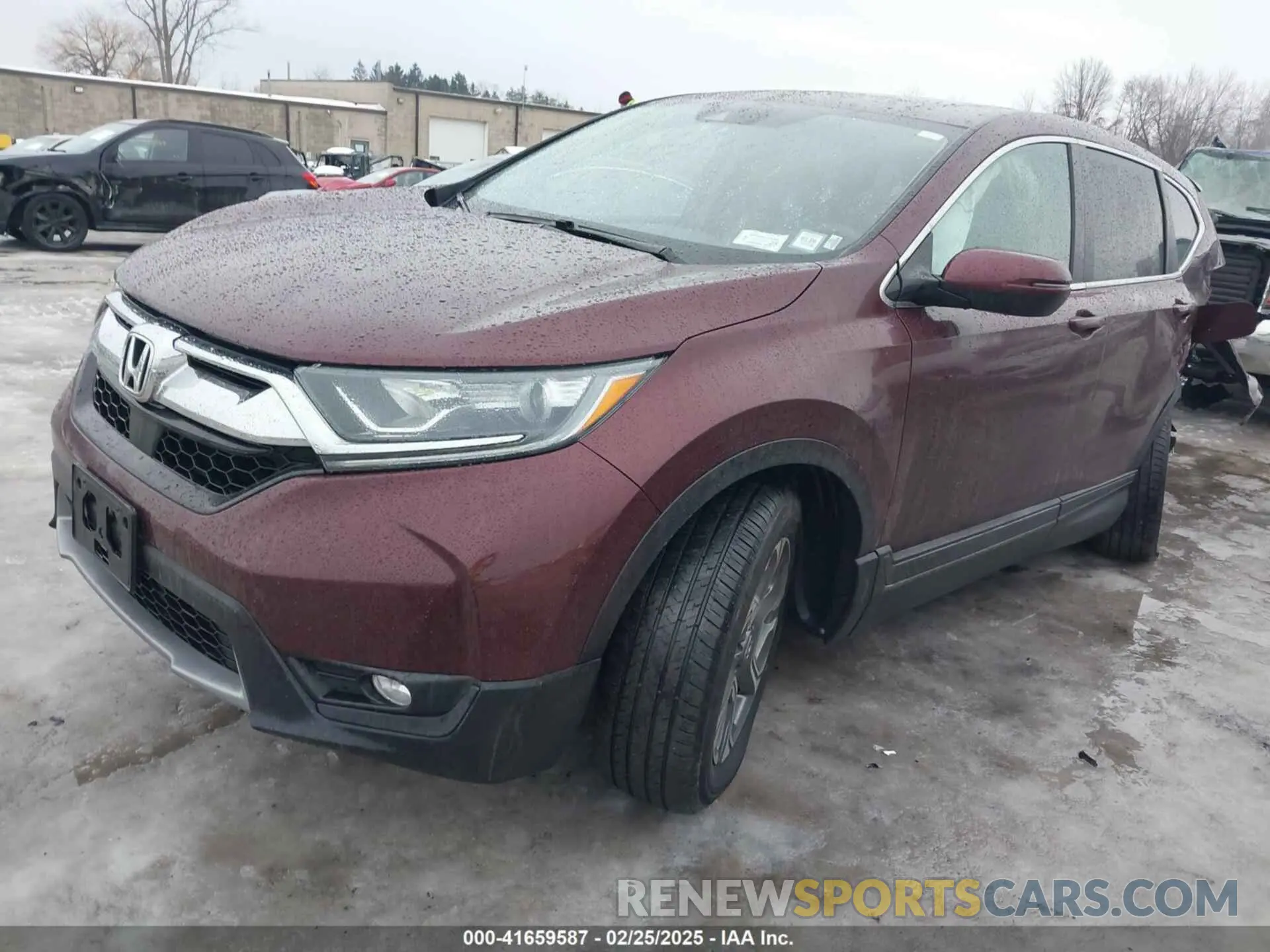 2 fotografías del automóvil dañado 2HKRW2H54KH620731 HONDA CR-V 2019