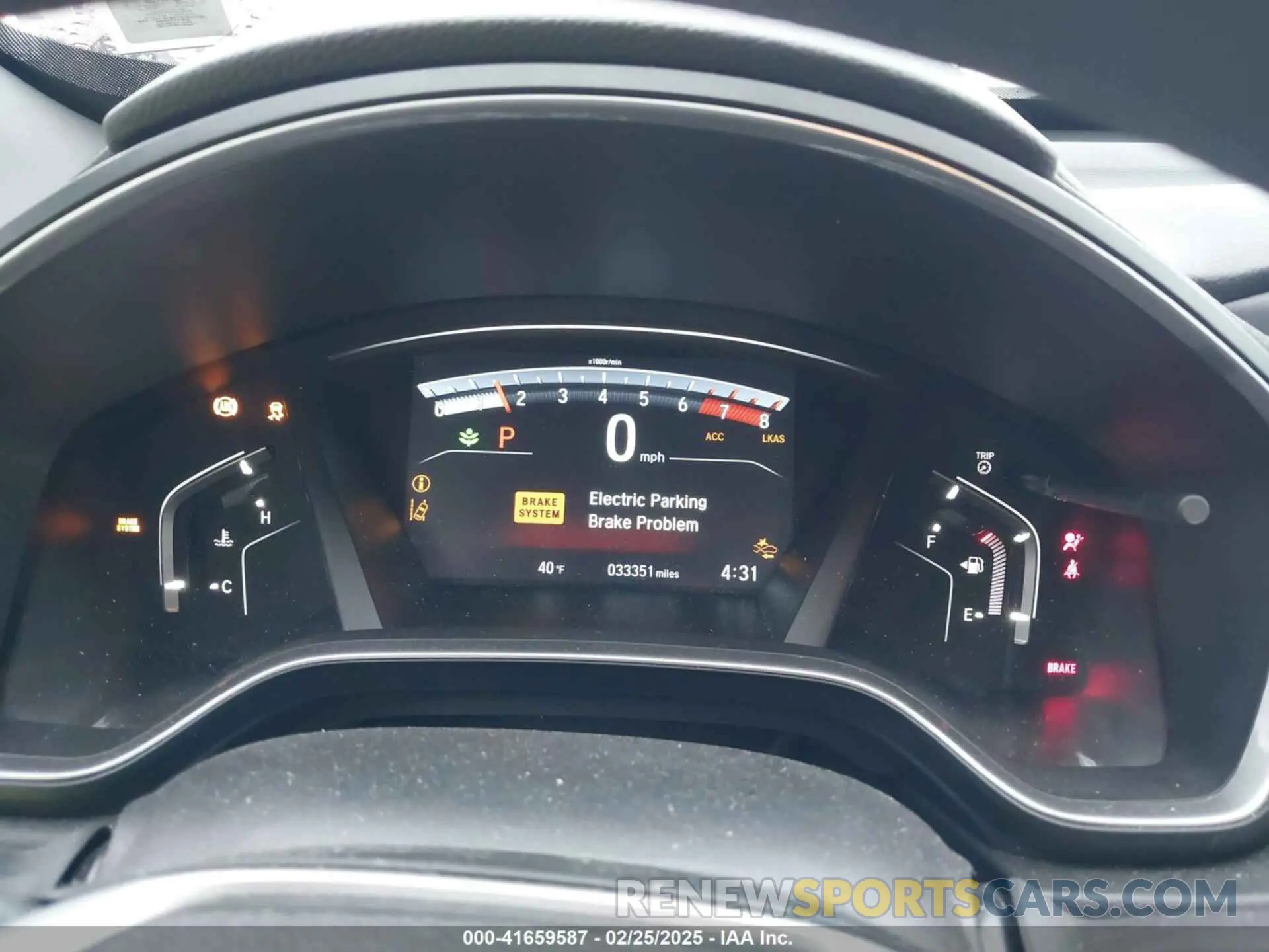 7 fotografías del automóvil dañado 2HKRW2H54KH620731 HONDA CR-V 2019